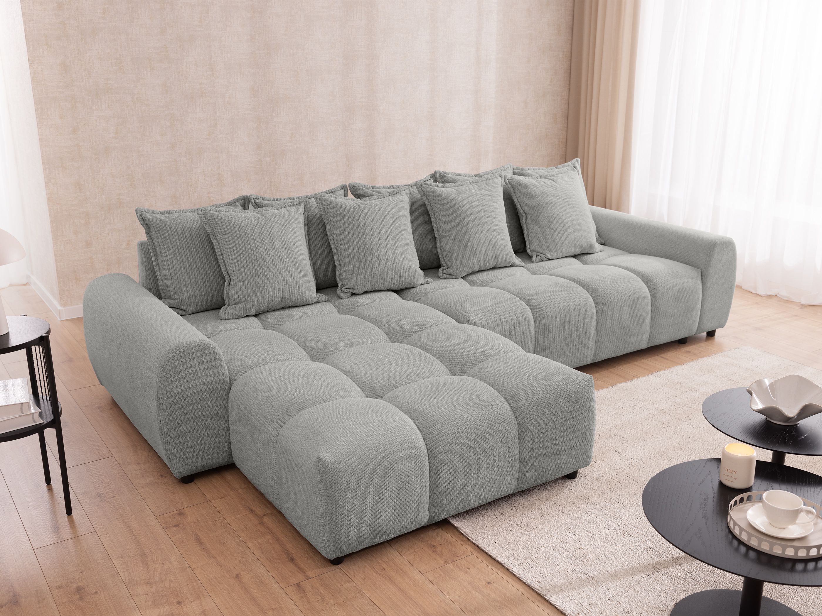 Hjørnesofa Rocklin 132 (Aragon 80)
