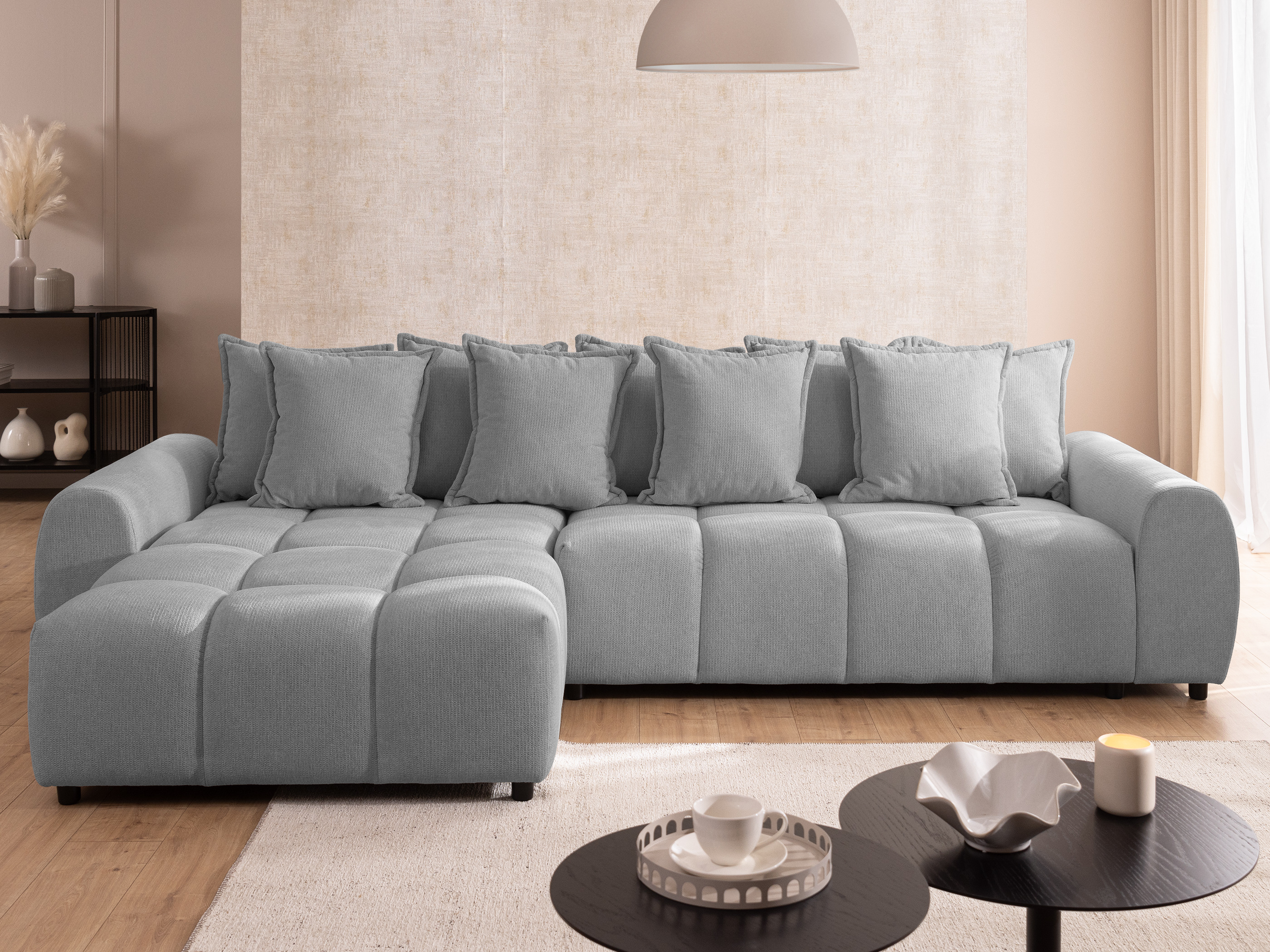 Hjørnesofa Rocklin 132 (Aragon 90)
