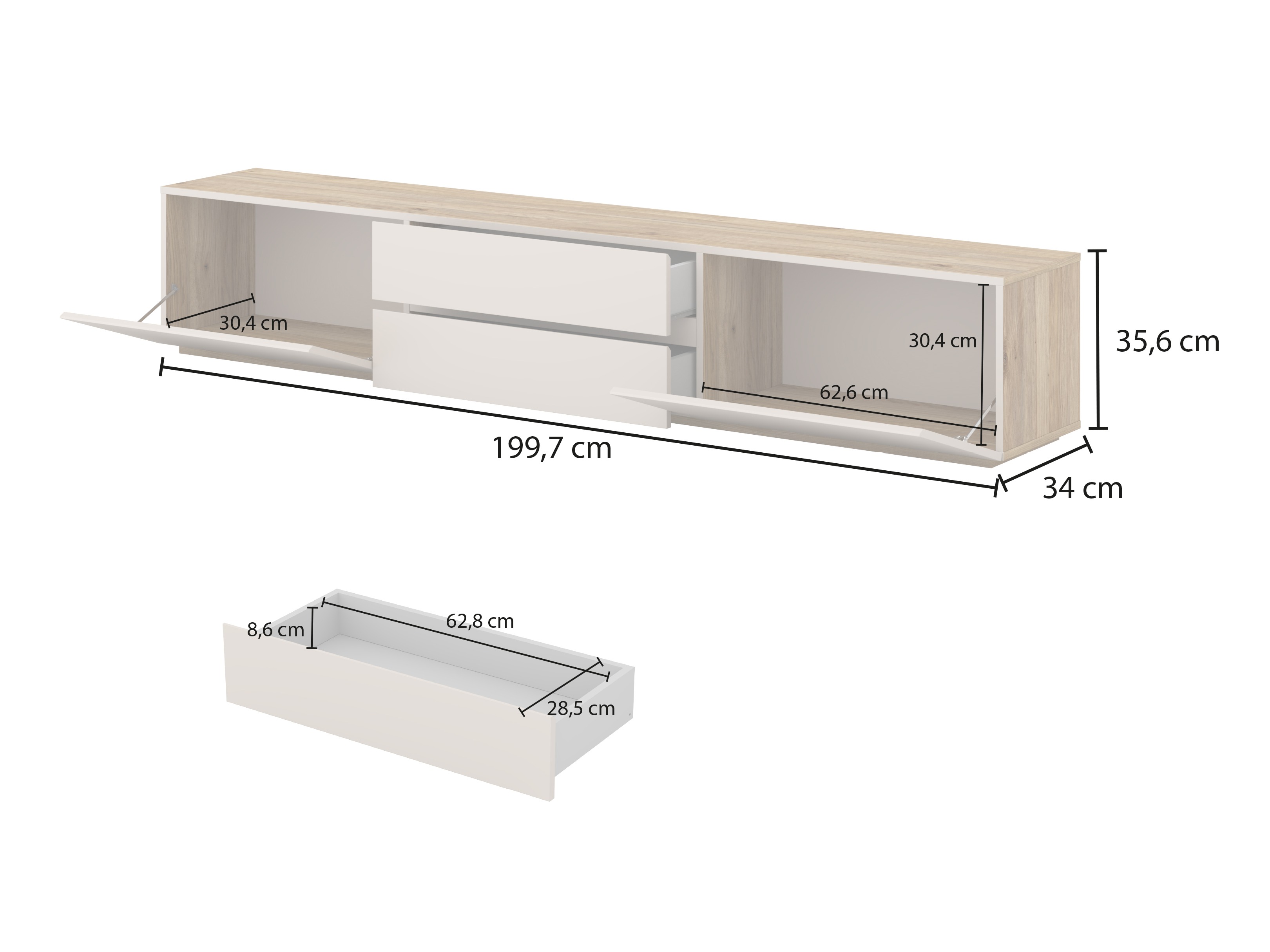 TV-bord Alsono 102