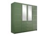 Garderobeskab Delbalo 101 (Grøn)