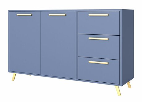 Kommode Delbalo 103 (Blå + Gylden)