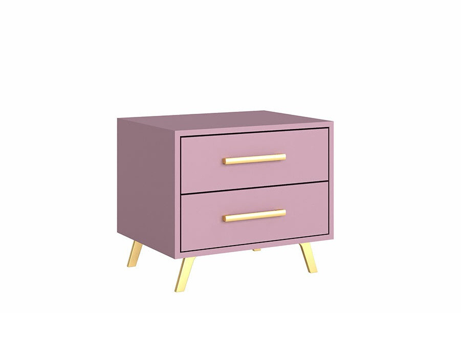 Sengebord Rosa (Lilla + Gylden)