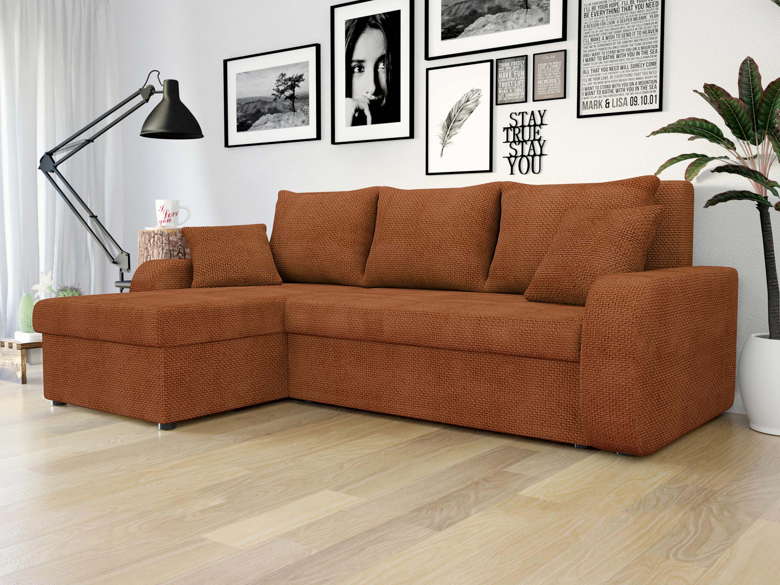 Hjørnesofa Comfivo Melissa (Flow 09)