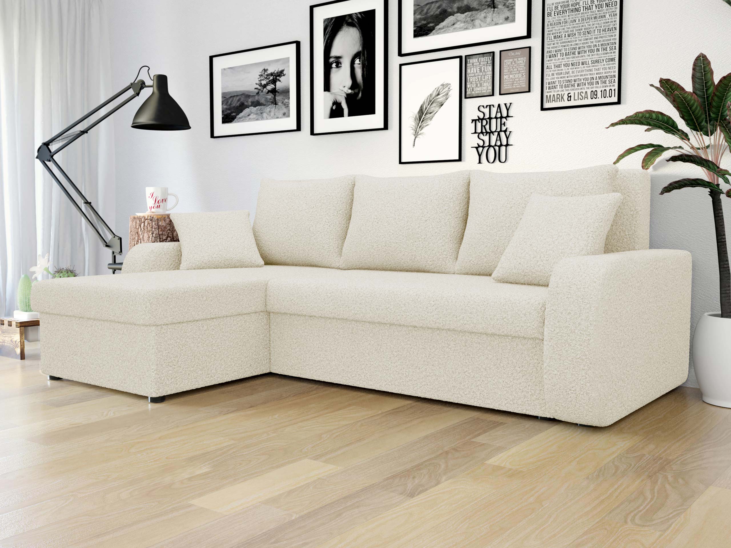 Hjørnesofa Comfivo Melissa (Lambi 07)