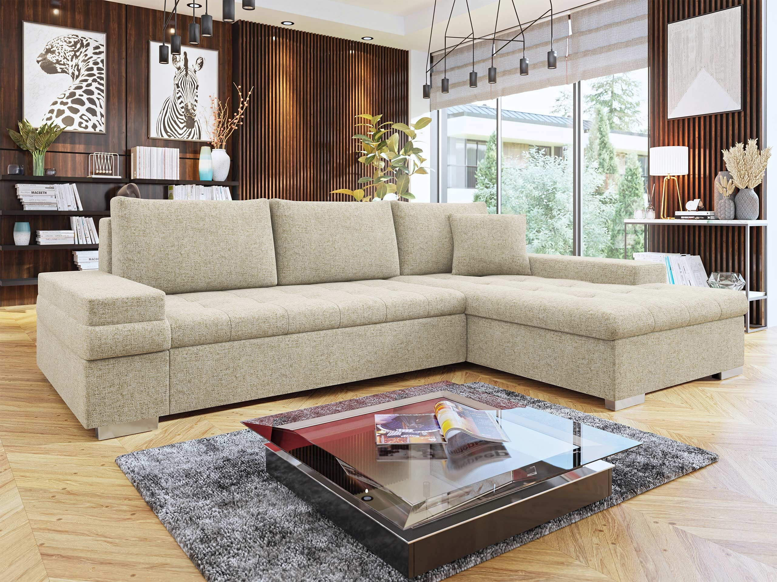 Hjørnesofa Comfivo Olivetum III (Corbett 21)