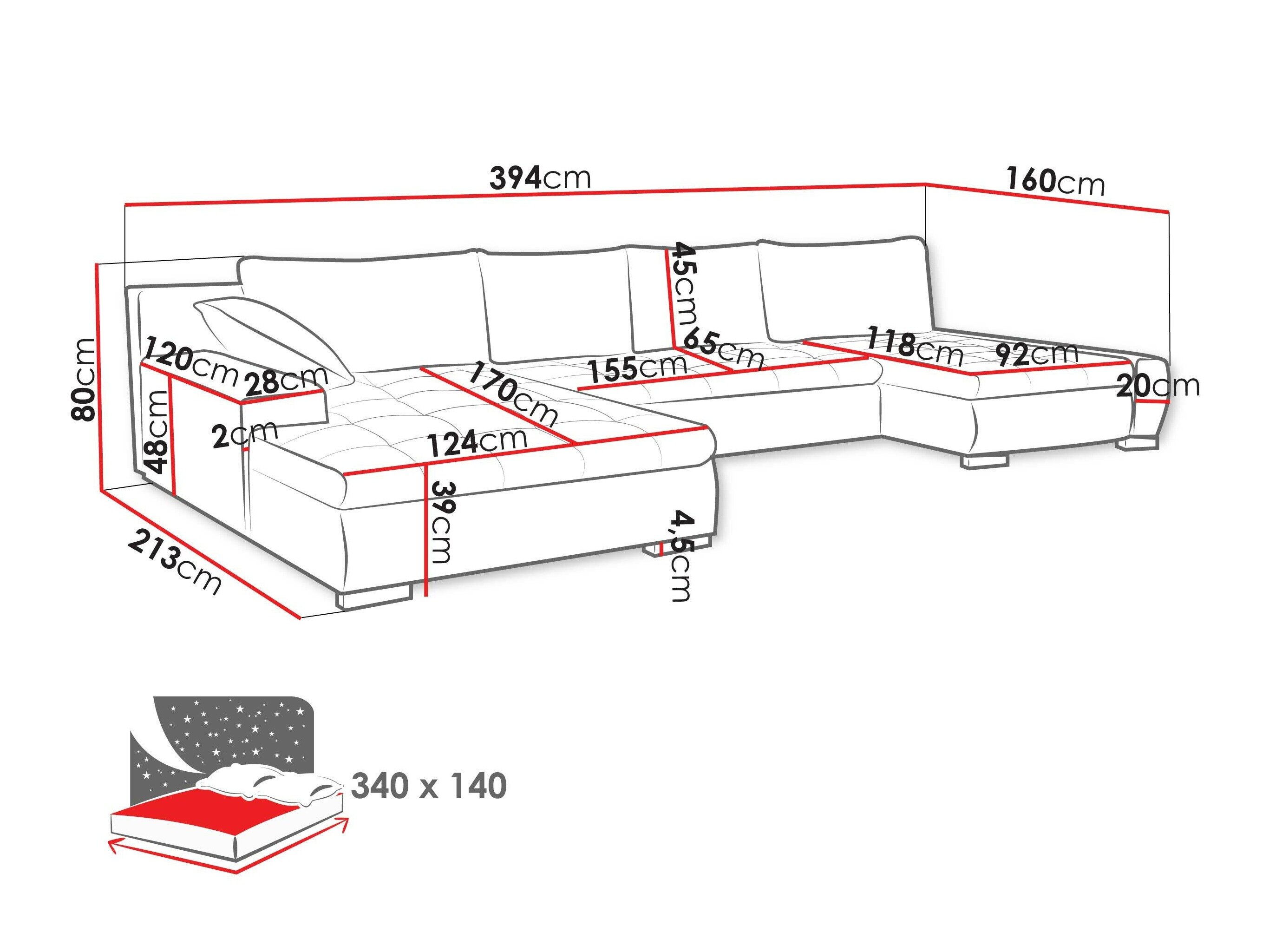 Hjørnesofa Comfivo 106 (Kronos 05 + Uttario Velvet 2973)