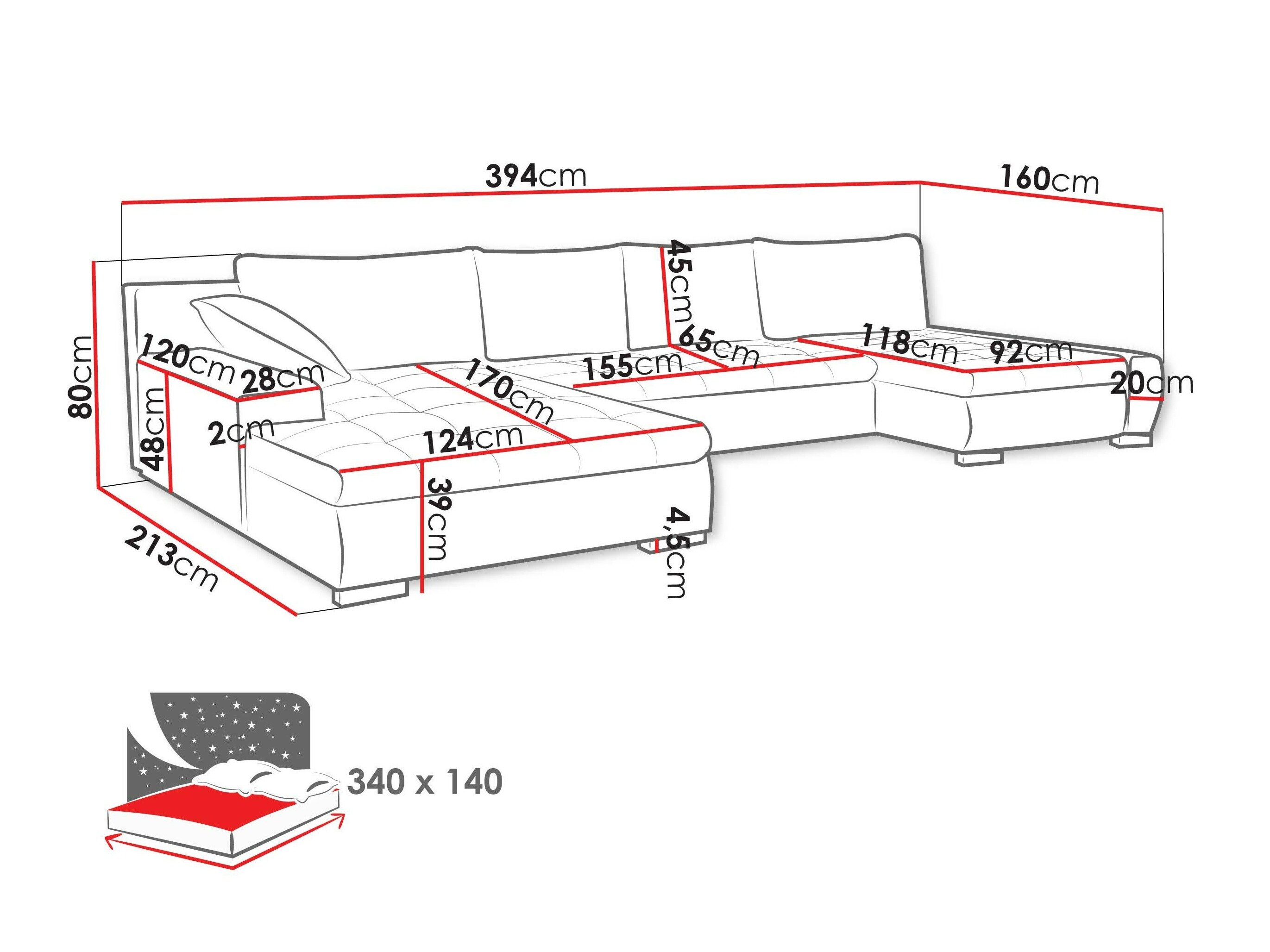 Hjørnesofa Comfivo 106 (Uttario Velvet 2955 + Evo 25)
