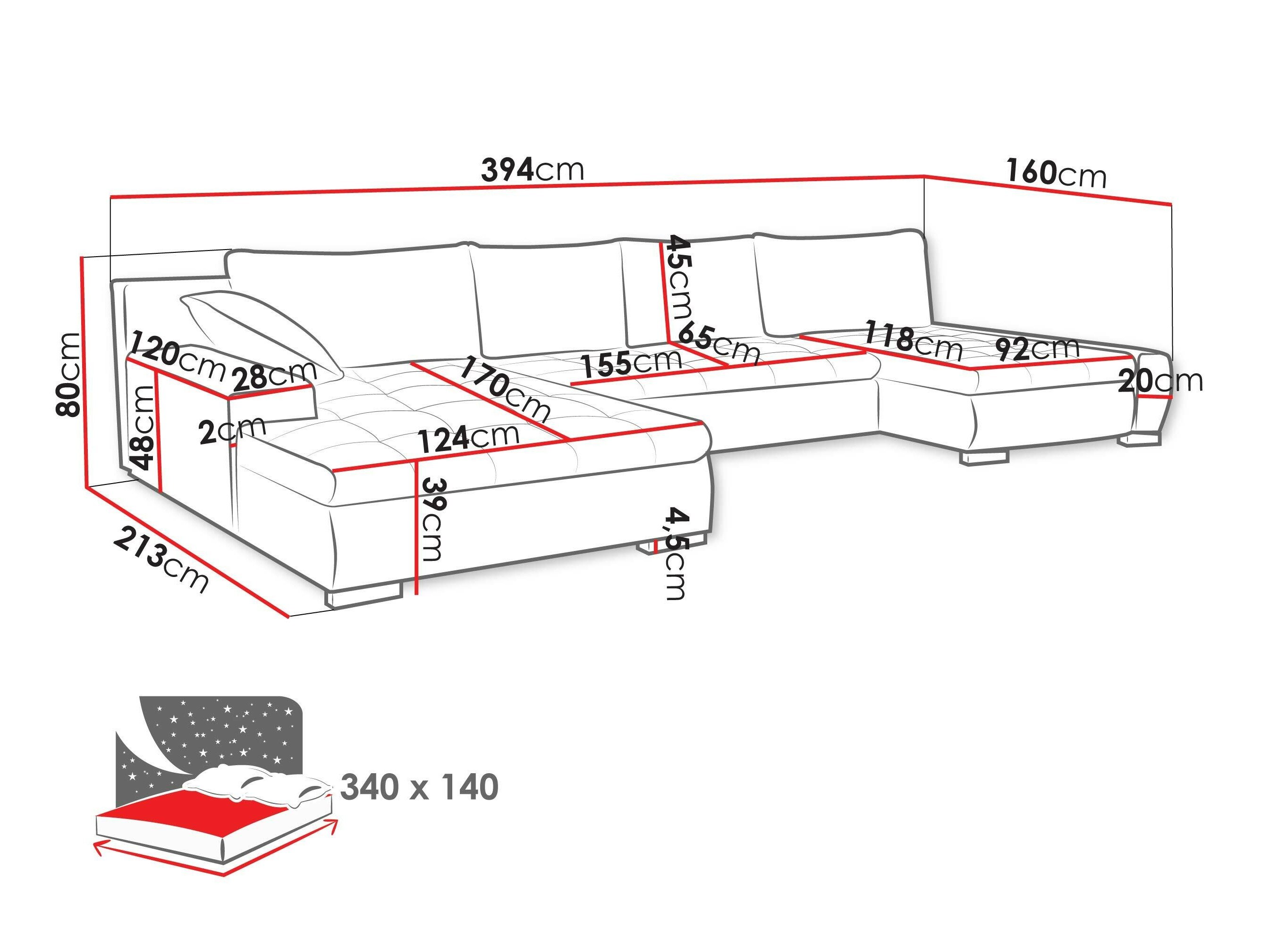 Hjørnesofa Comfivo 106 (Velo 637)