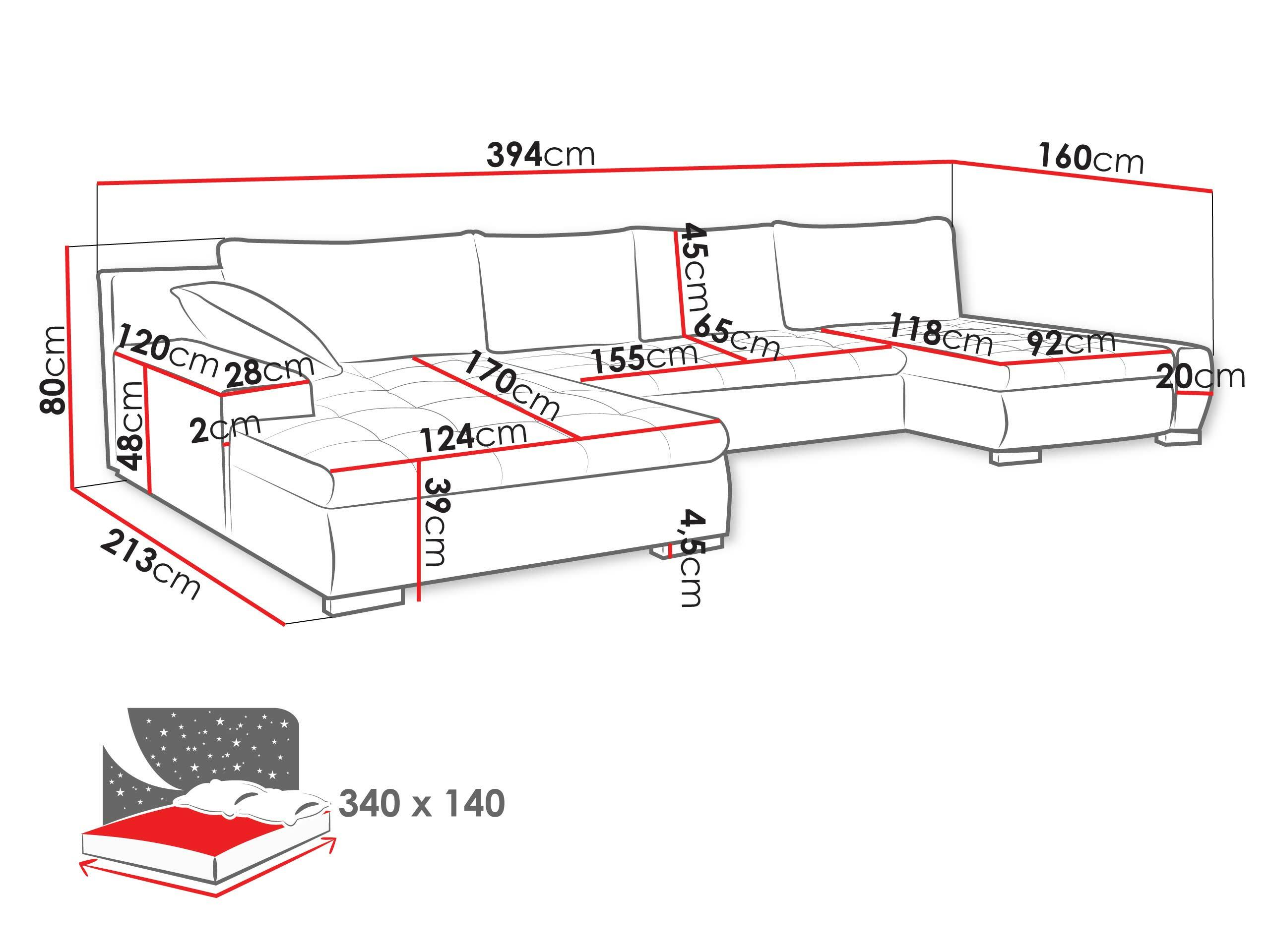 Hjørnesofa Comfivo 106 (Wave 09)
