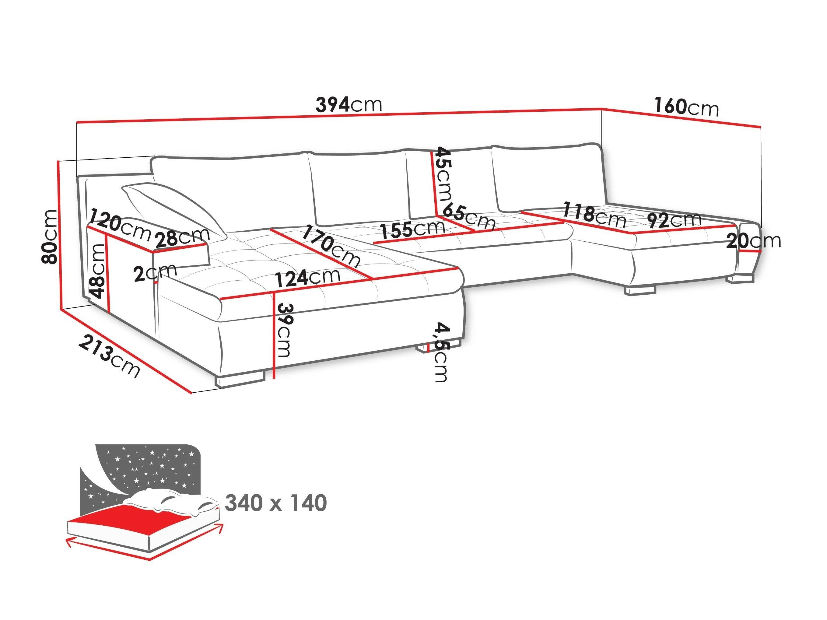 Hjørnesofa Comfivo 248 (Baloo 2073)