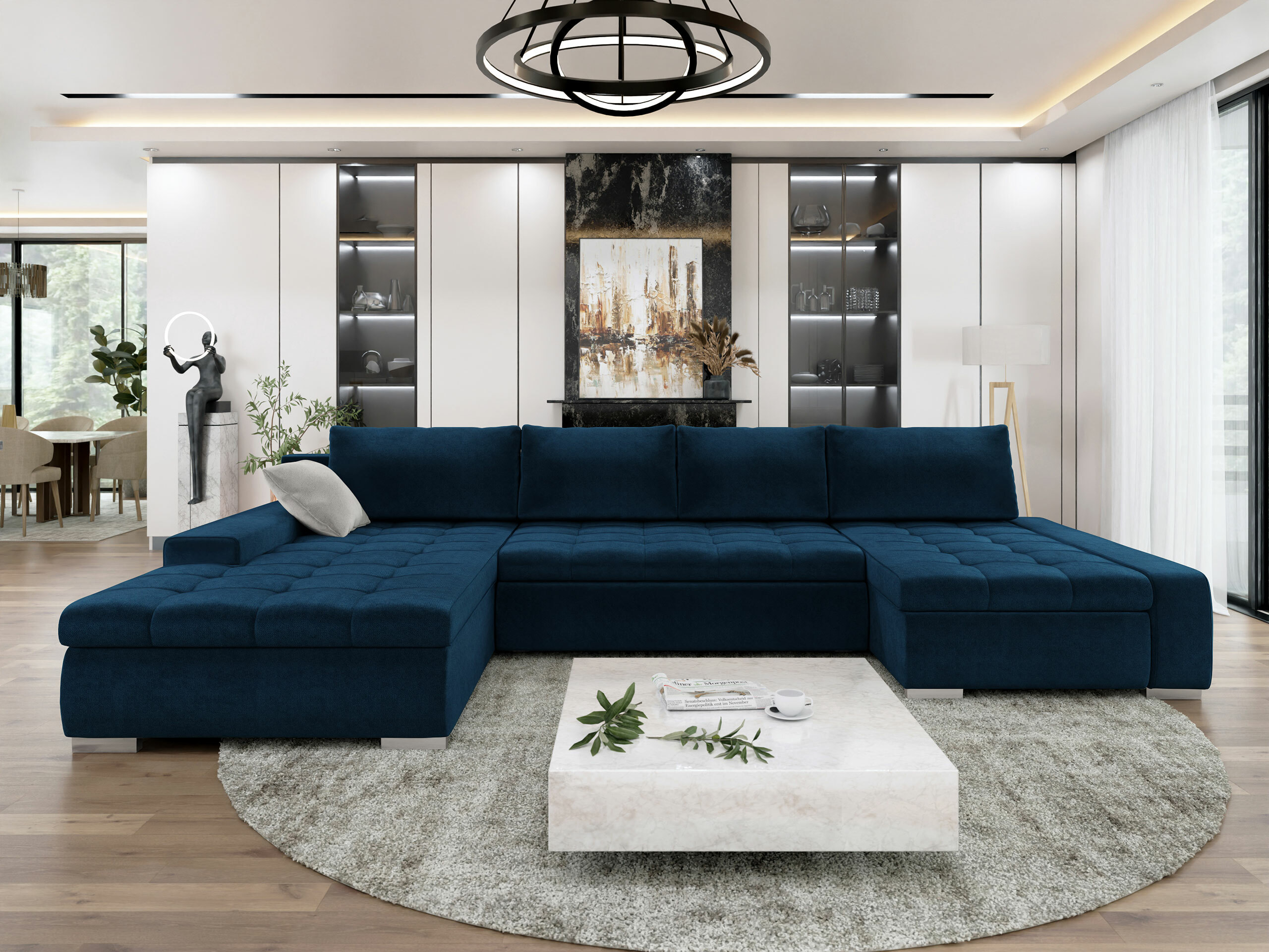 Hjørnesofa Comfivo Oliva (Kronos 09 + Paros 05)