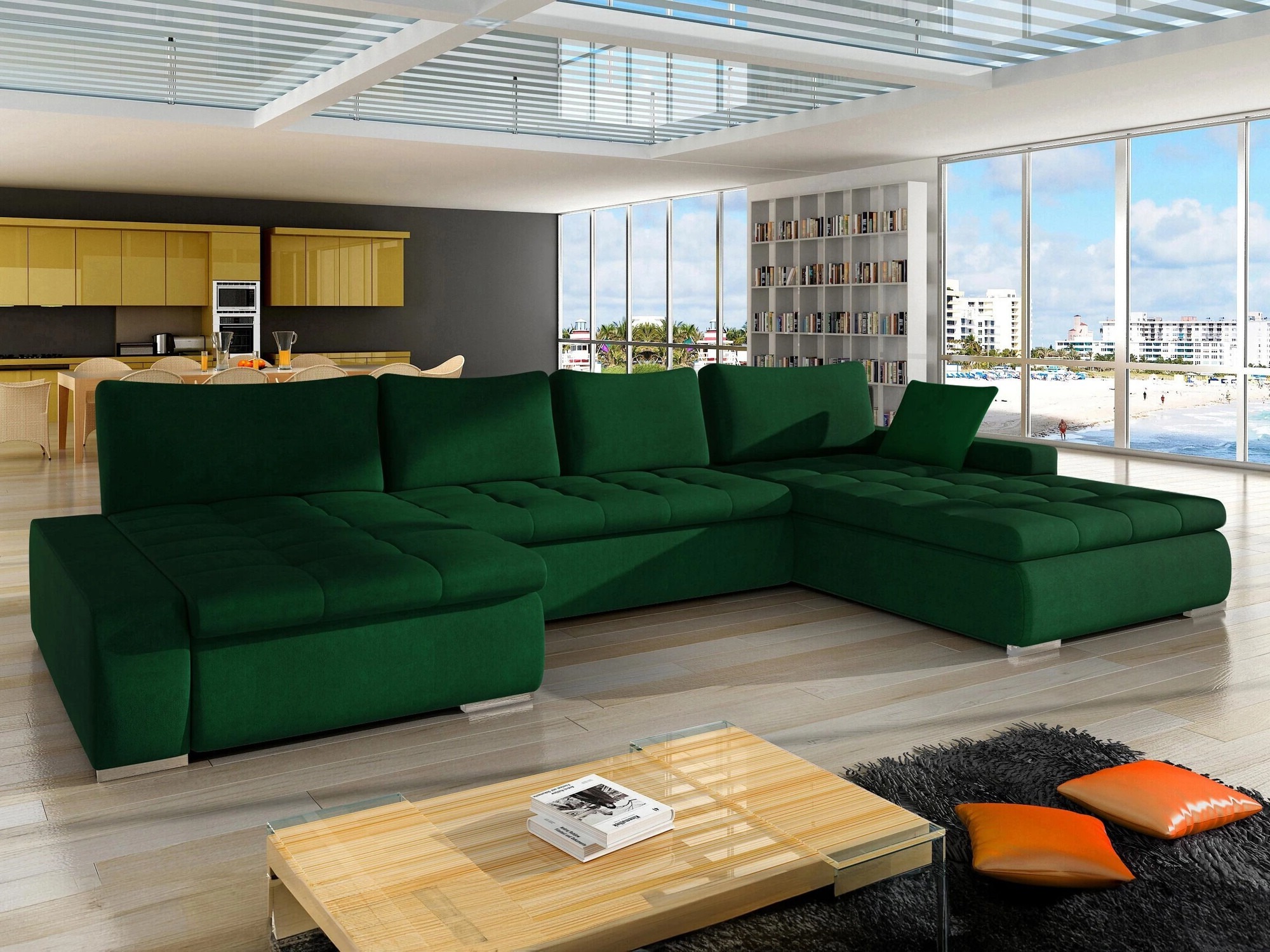 Hjørnesofa Comfivo Oliva (Uttario Velvet 2951)