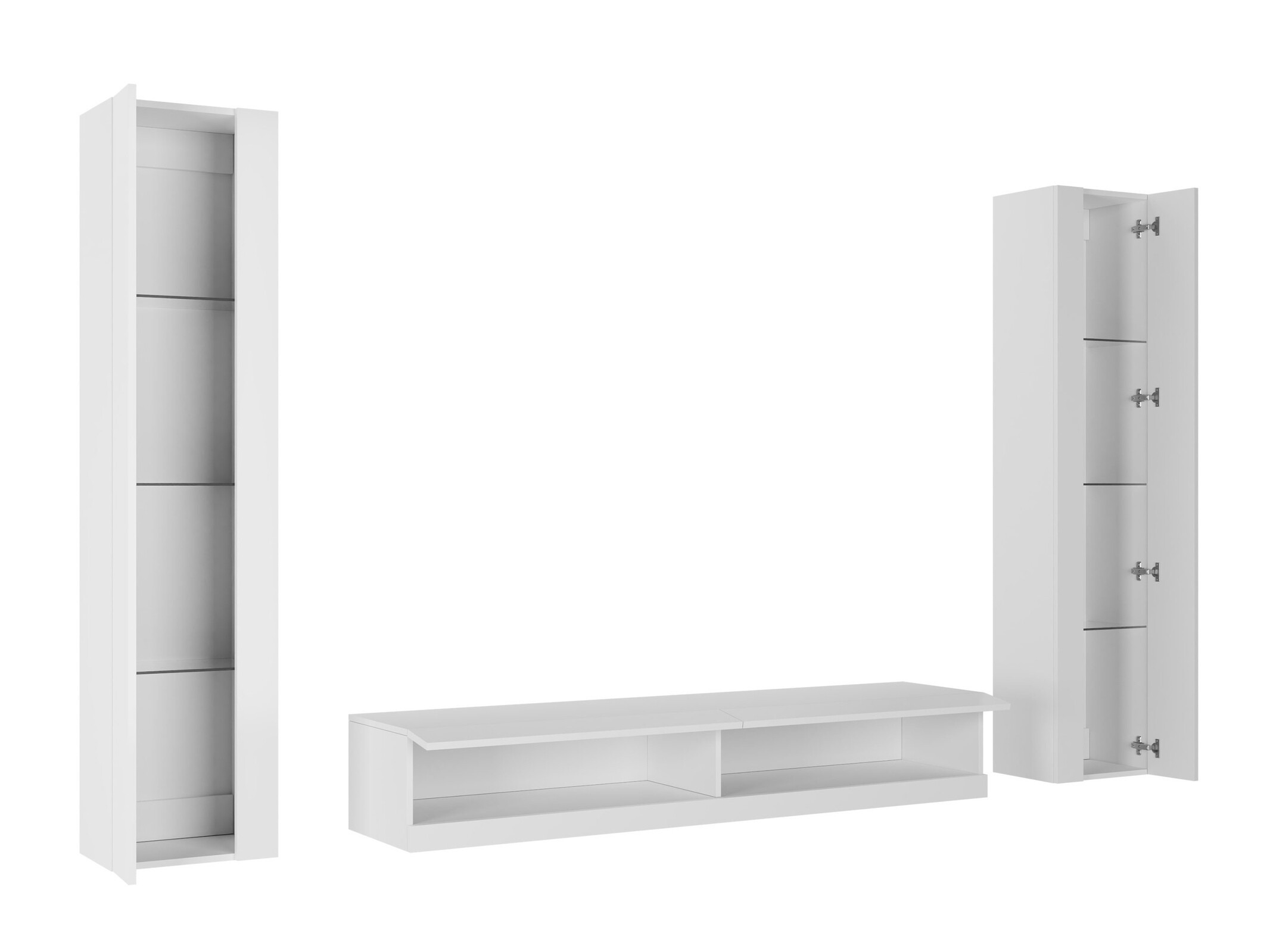 Stuemøbelsæt Vilrin V (Sort + Blank sort)