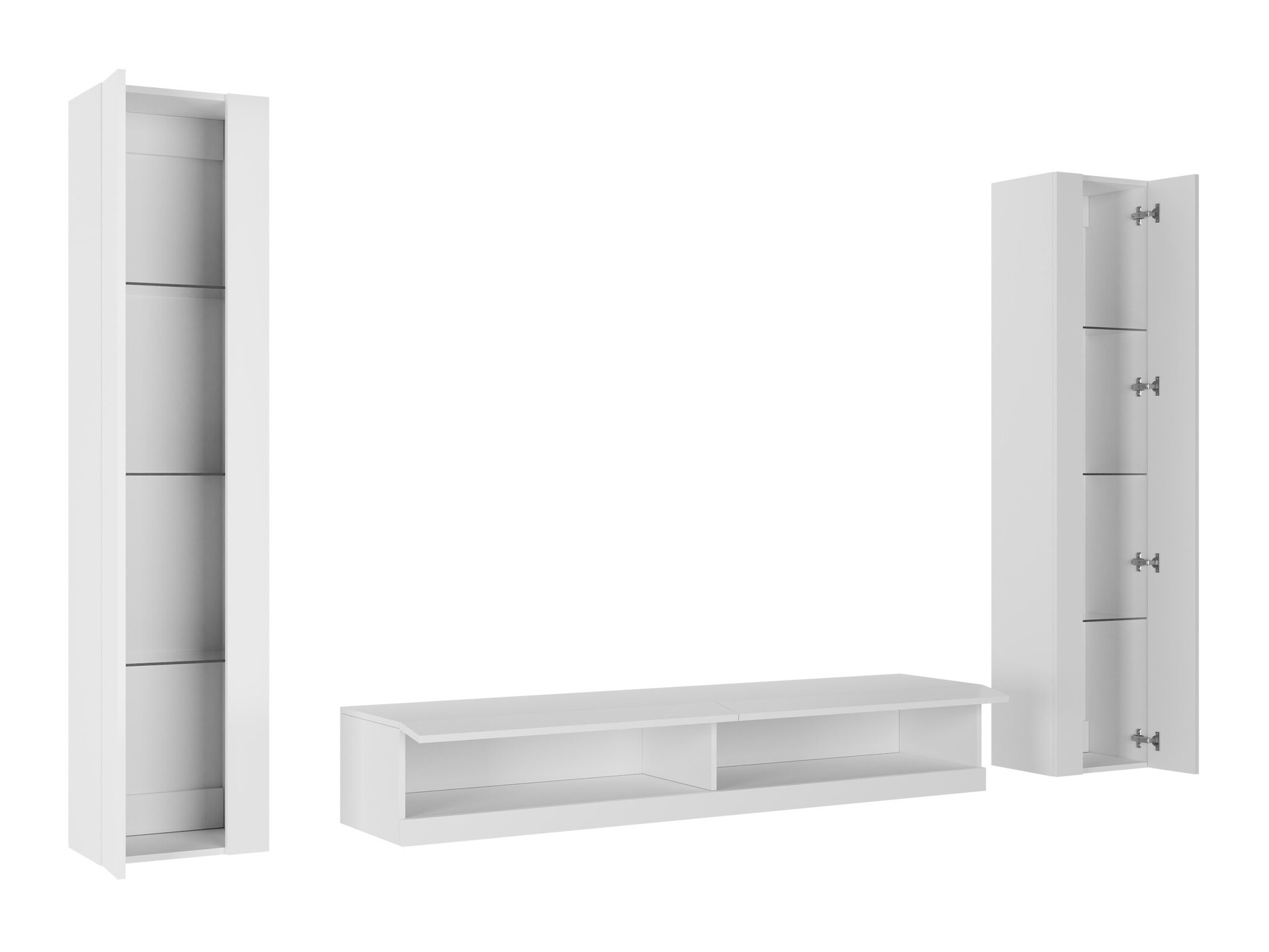Stuemøbelsæt Vilrin V (Sort + Blank sort)
