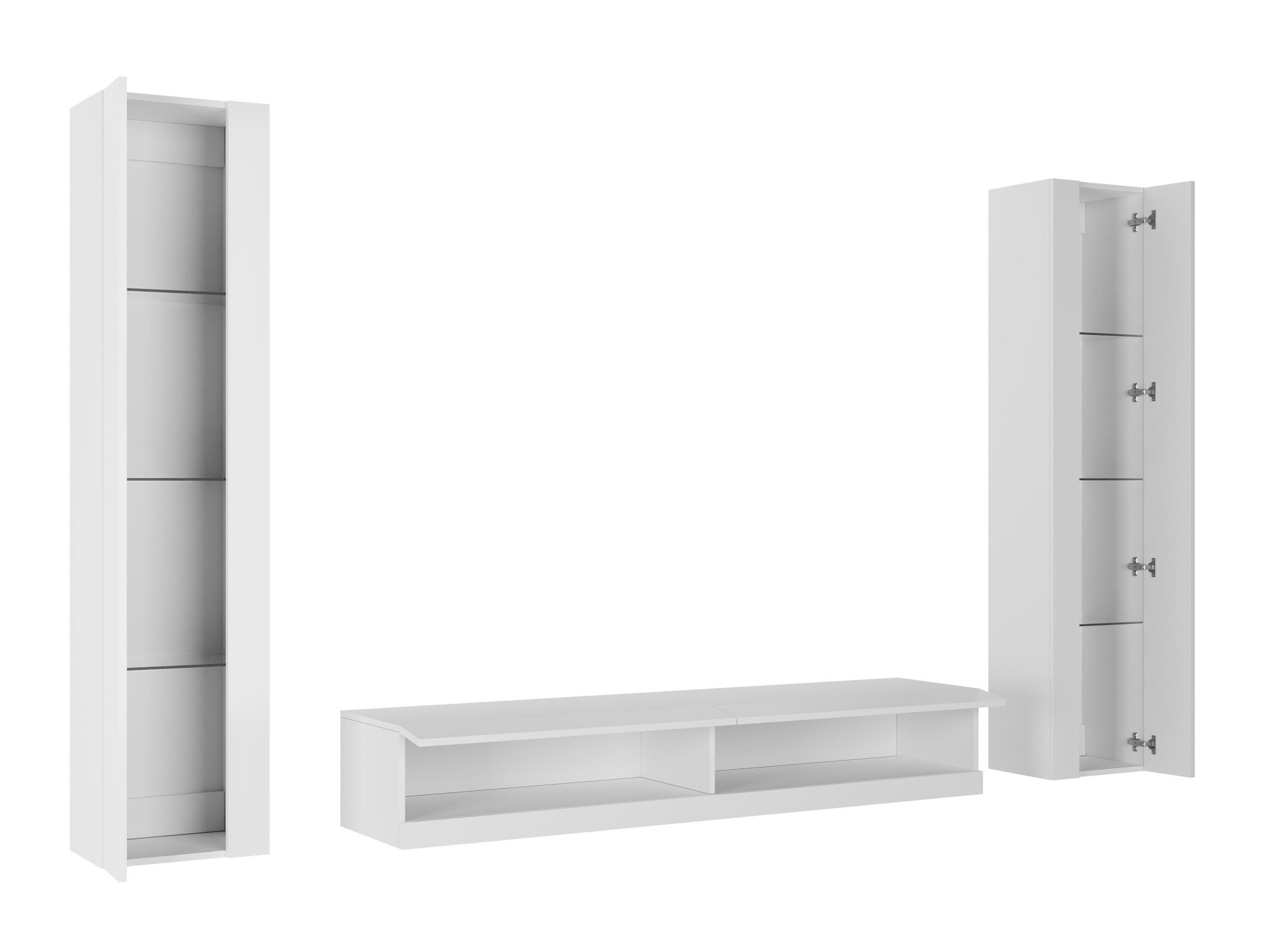 Stuemøbelsæt Vilrin V (Sort + Blank sort)