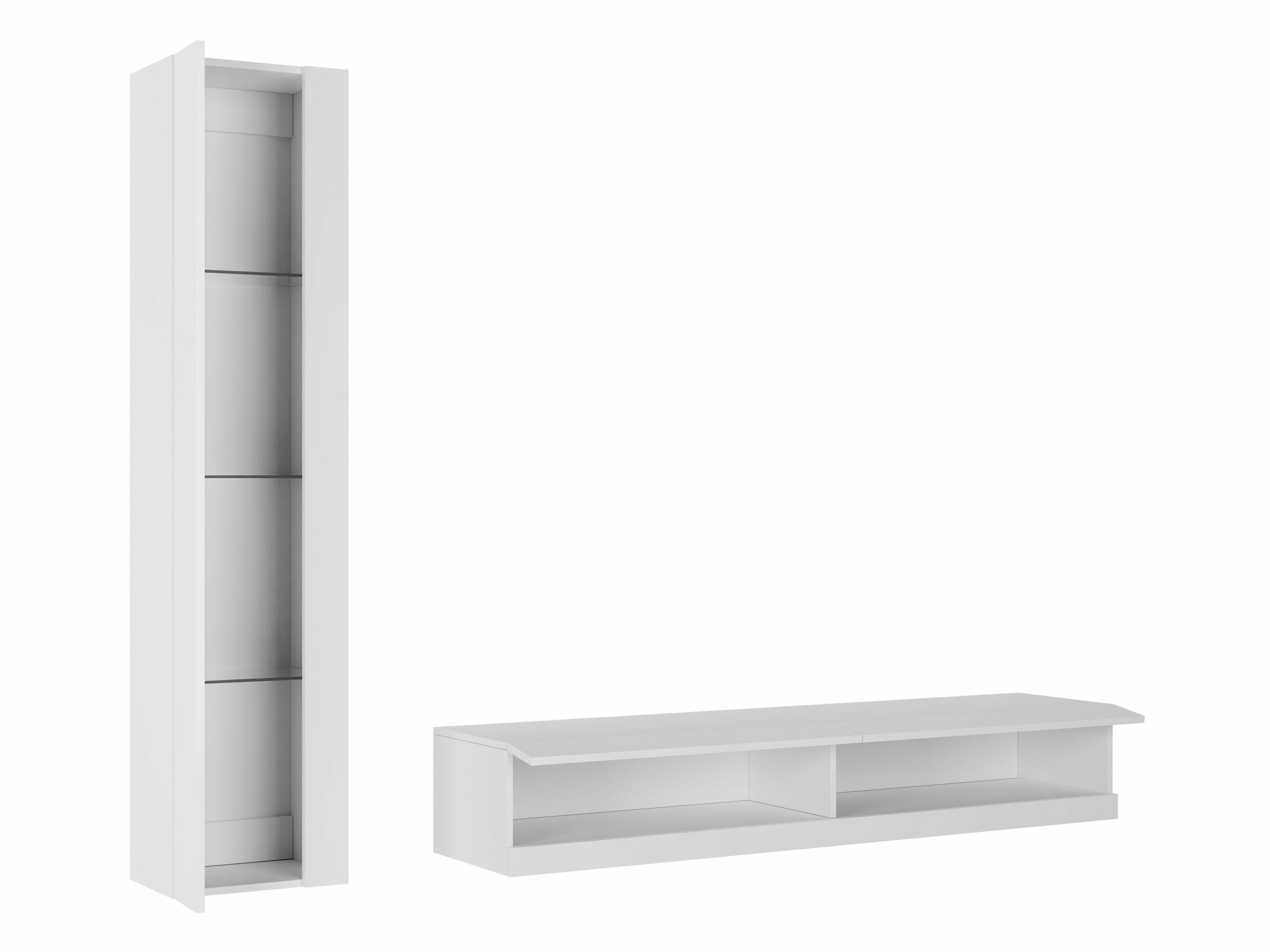 Stuemøbelsæt Vilrin VIII (Sort + Blank sort)