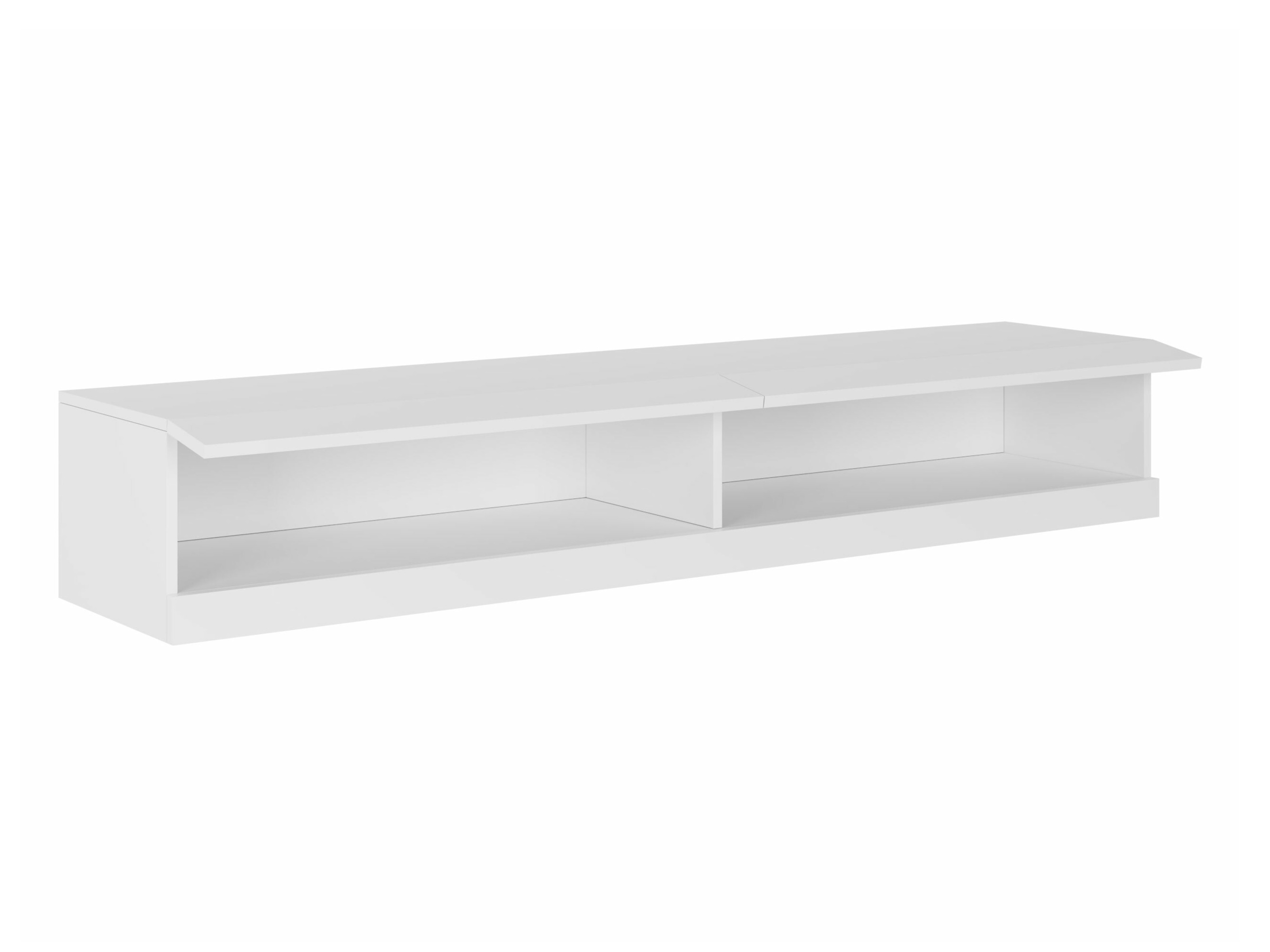 TV-bord Vilrin (Sort + Blank sort)