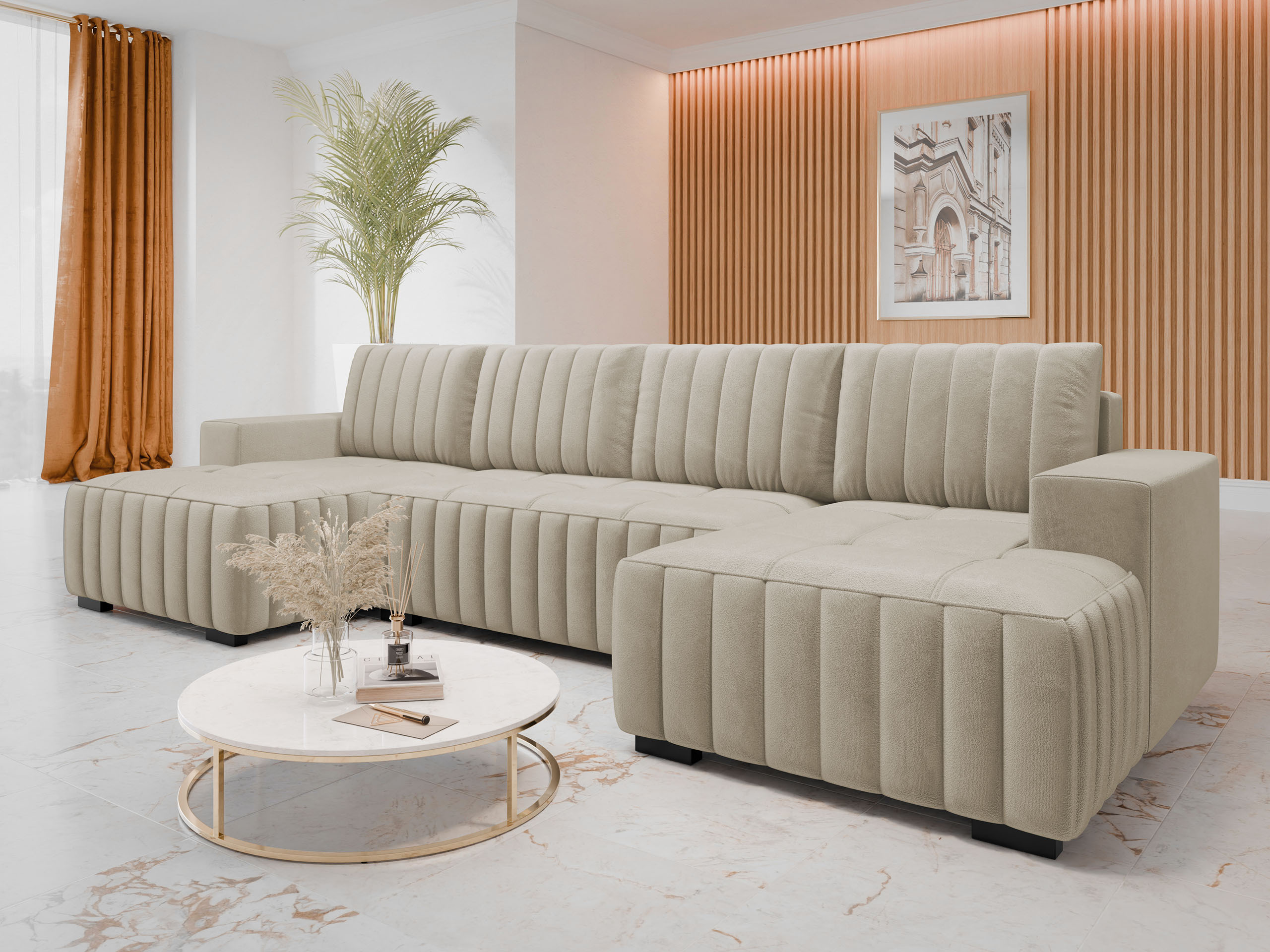Hjørnesofa Modestas II (Manila 02)