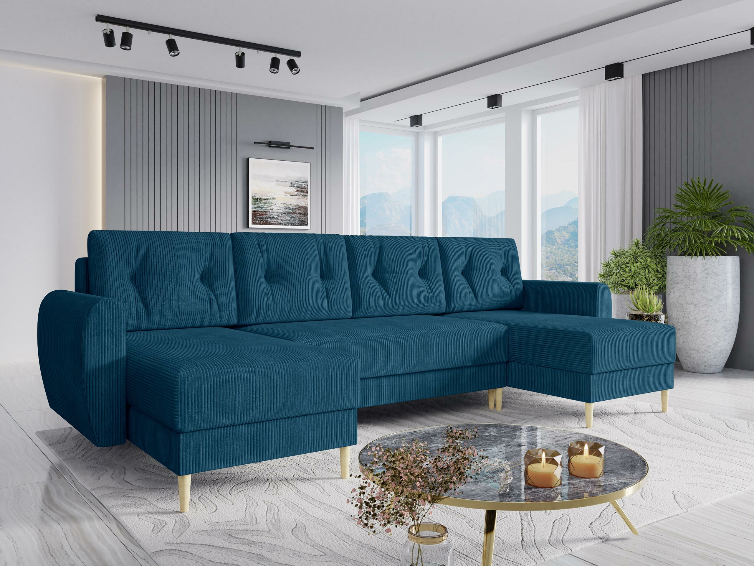 Hjørnesofa Memphis 140 (Poso 05)