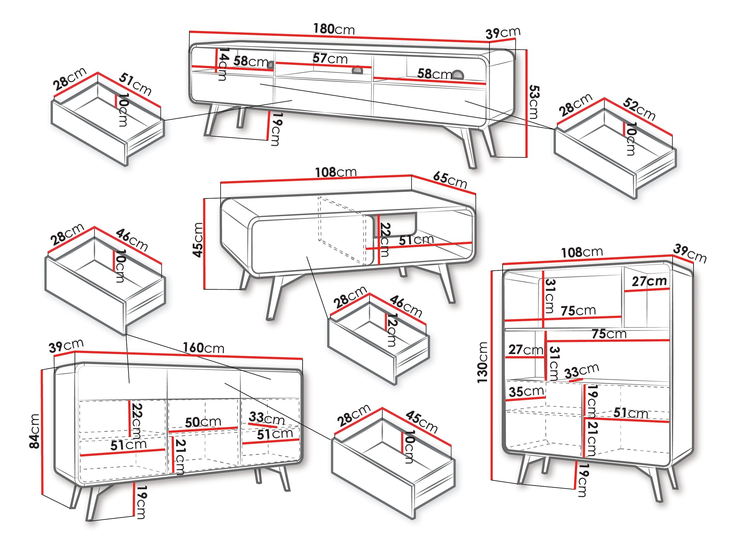 Stuemøbelsæt Talsalo 107