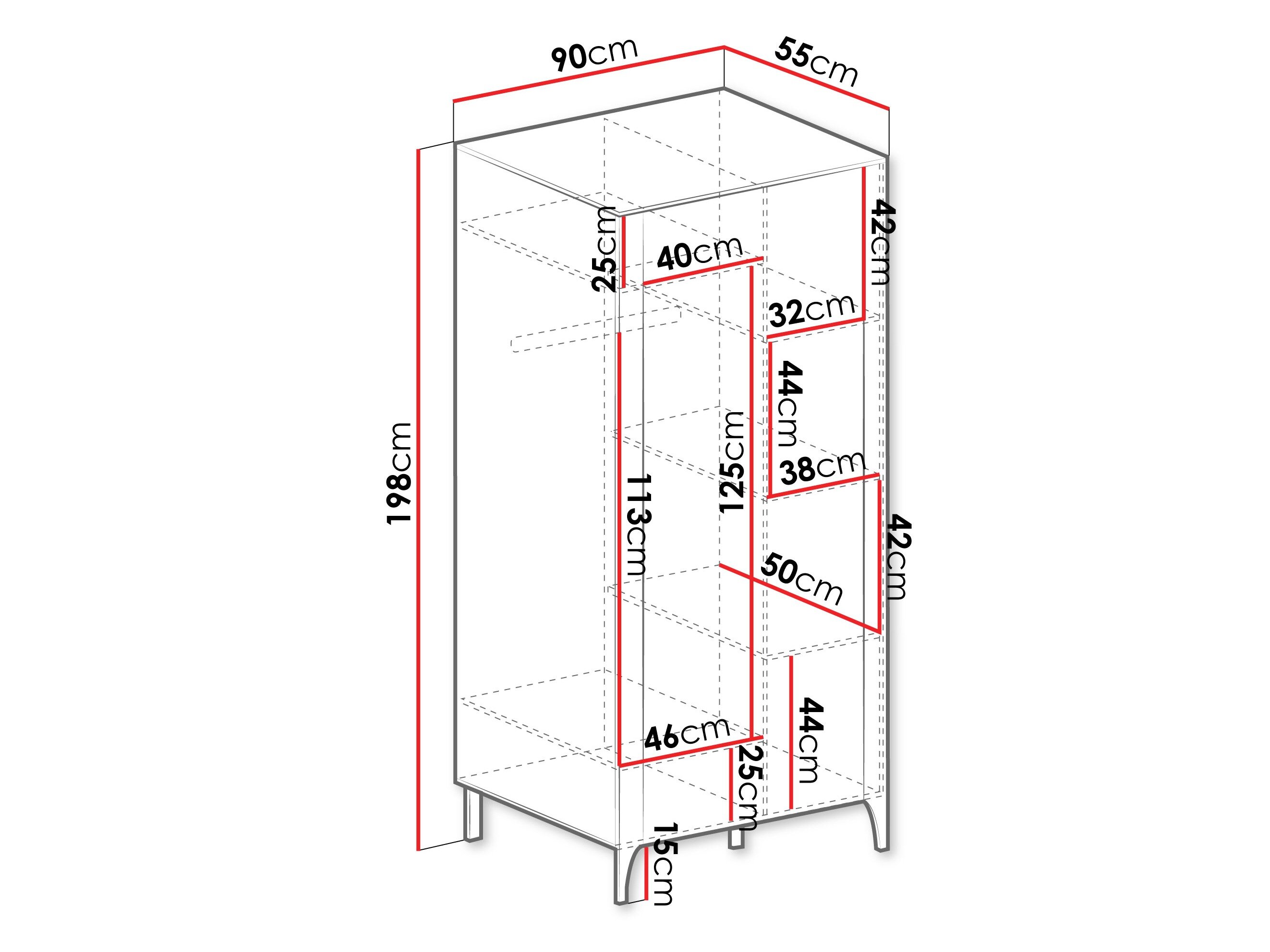 Garderobeskab Mavtoru 106 (Kashmir)