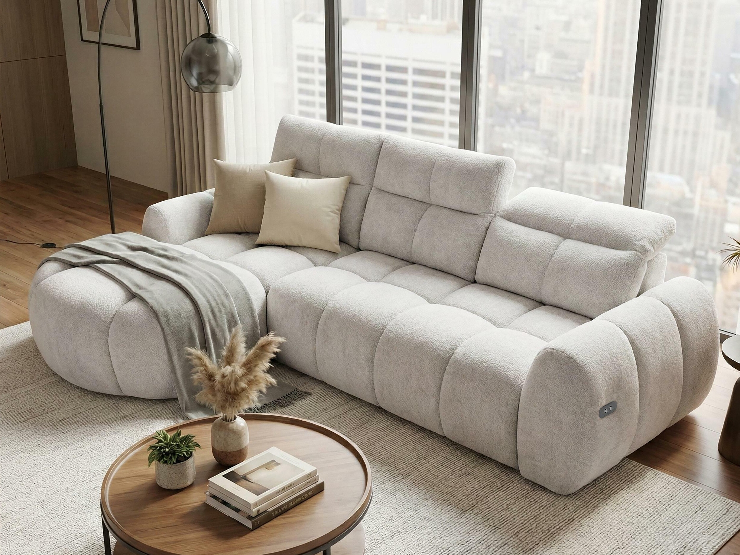 Hjørnesofa Margate 137 (Raven 22)