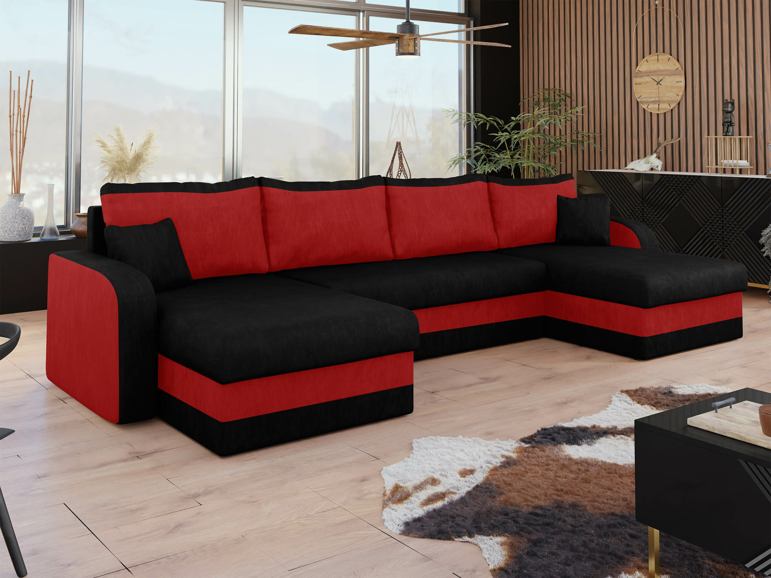 Hjørnesofa Comfivo Melissa IV (Mikrofaza 15 + Mikrofaza 22)
