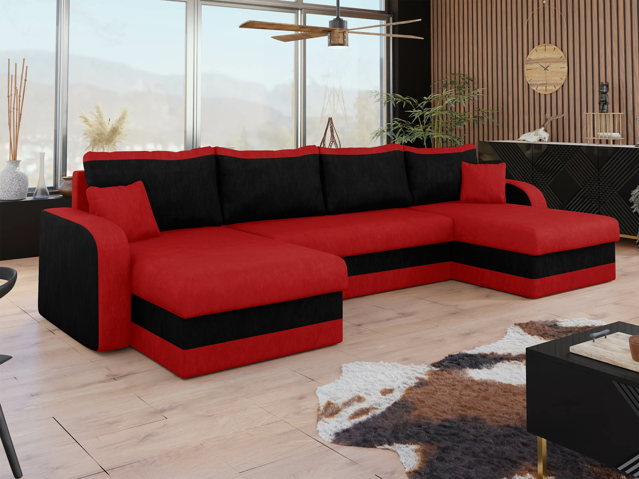 Hjørnesofa Comfivo Melissa IV (Mikrofaza 22 + Mikrofaza 15)