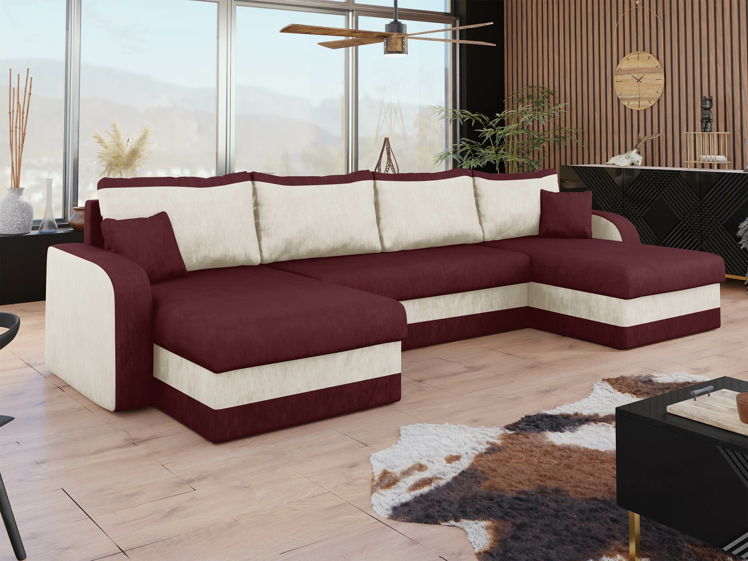 Hjørnesofa Comfivo Melissa IV (Mikrofaza 25 + Mikrofaza 31)