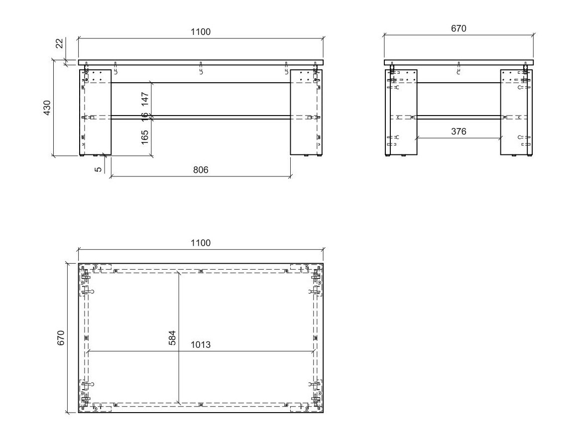 Sofabord Mirtalo 112