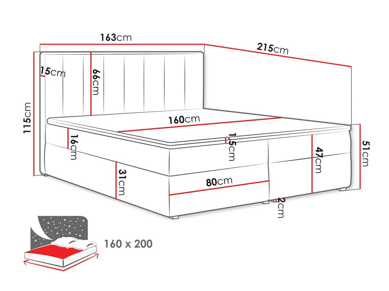 Kontinentalseng Pomona 116 (Magic fløjl 2213)