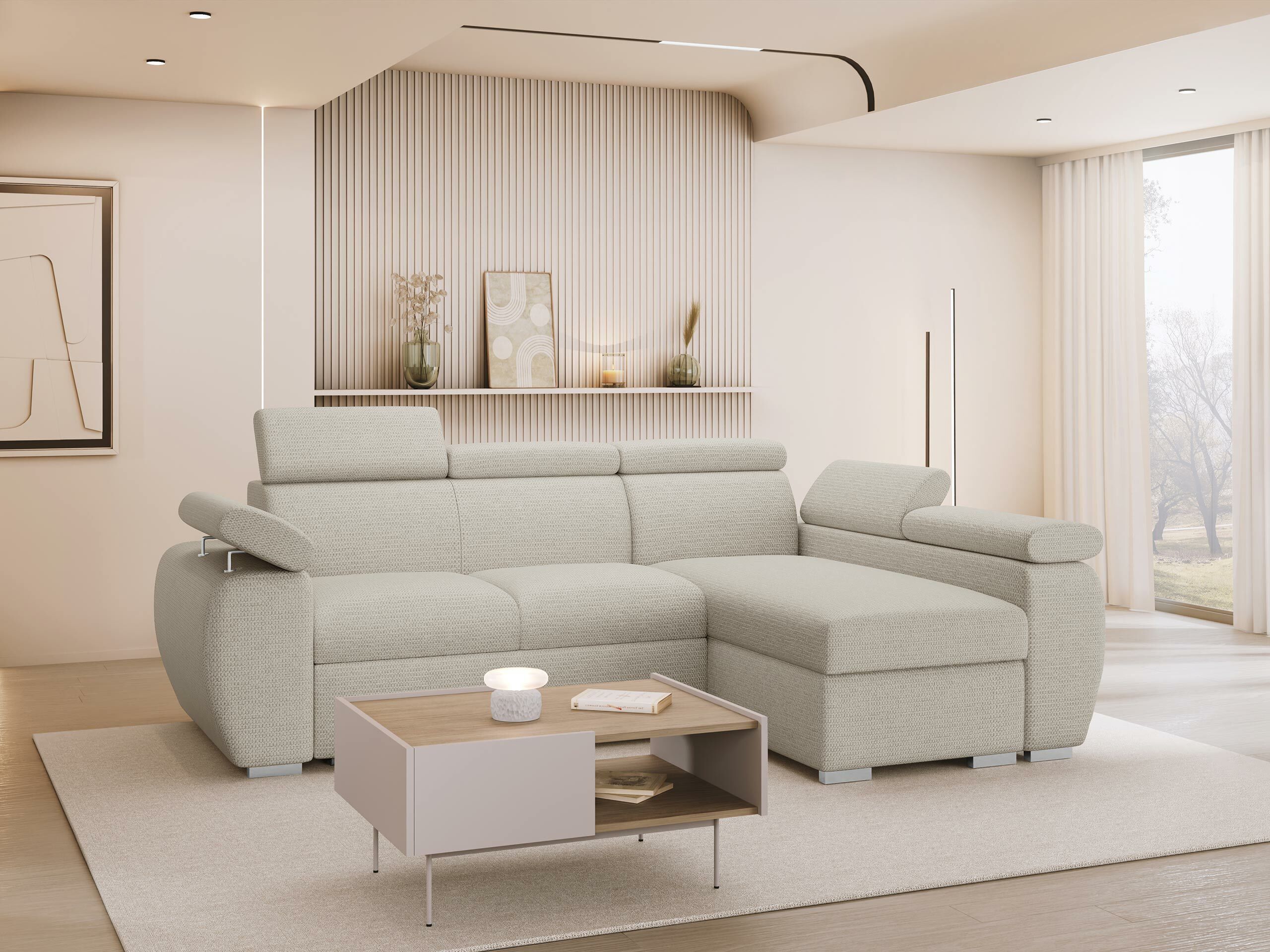 Hjørnesofa Columbus 132 (Aragon 03)