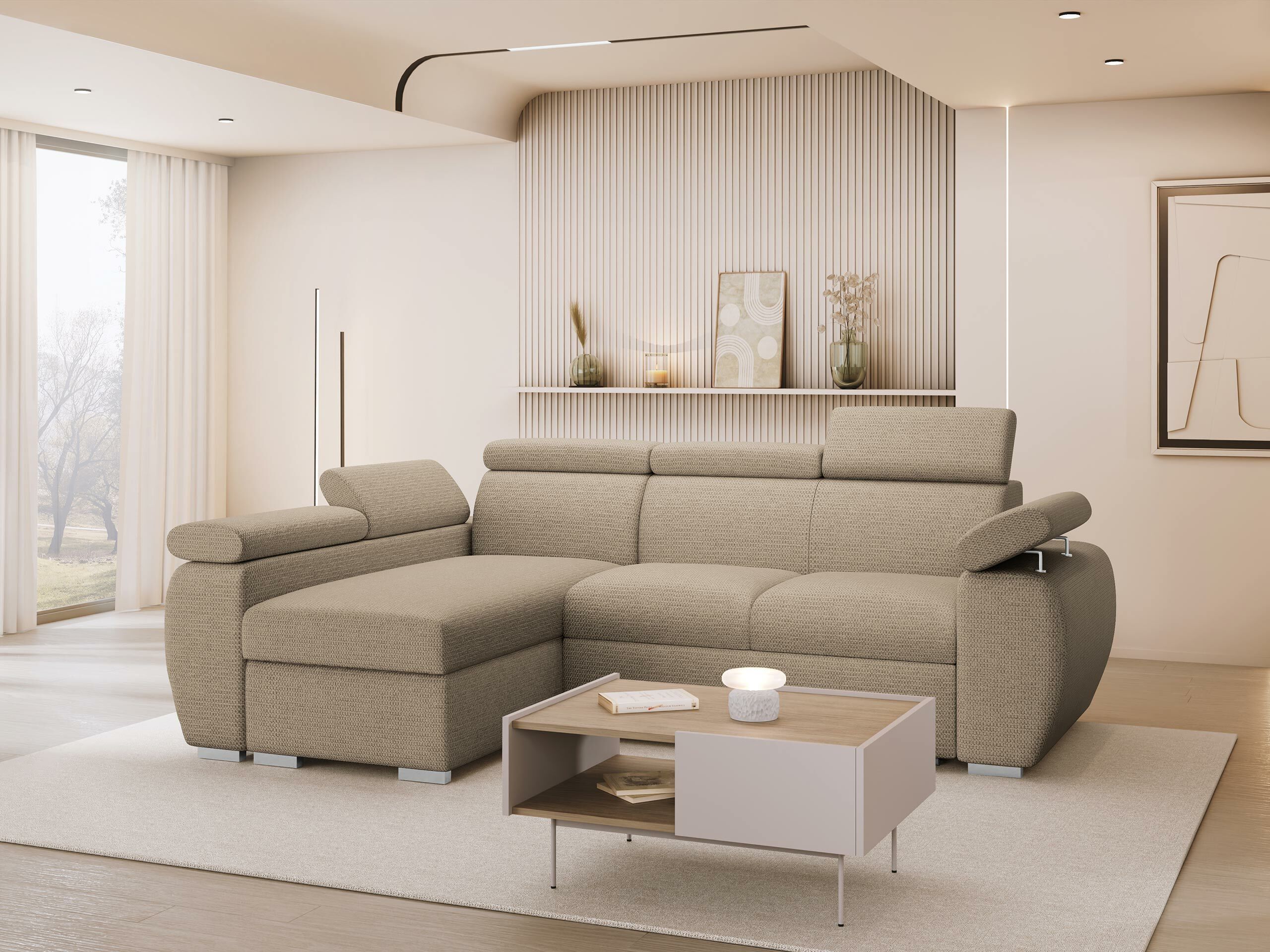 Hjørnesofa Columbus 132 (Aragon 14)