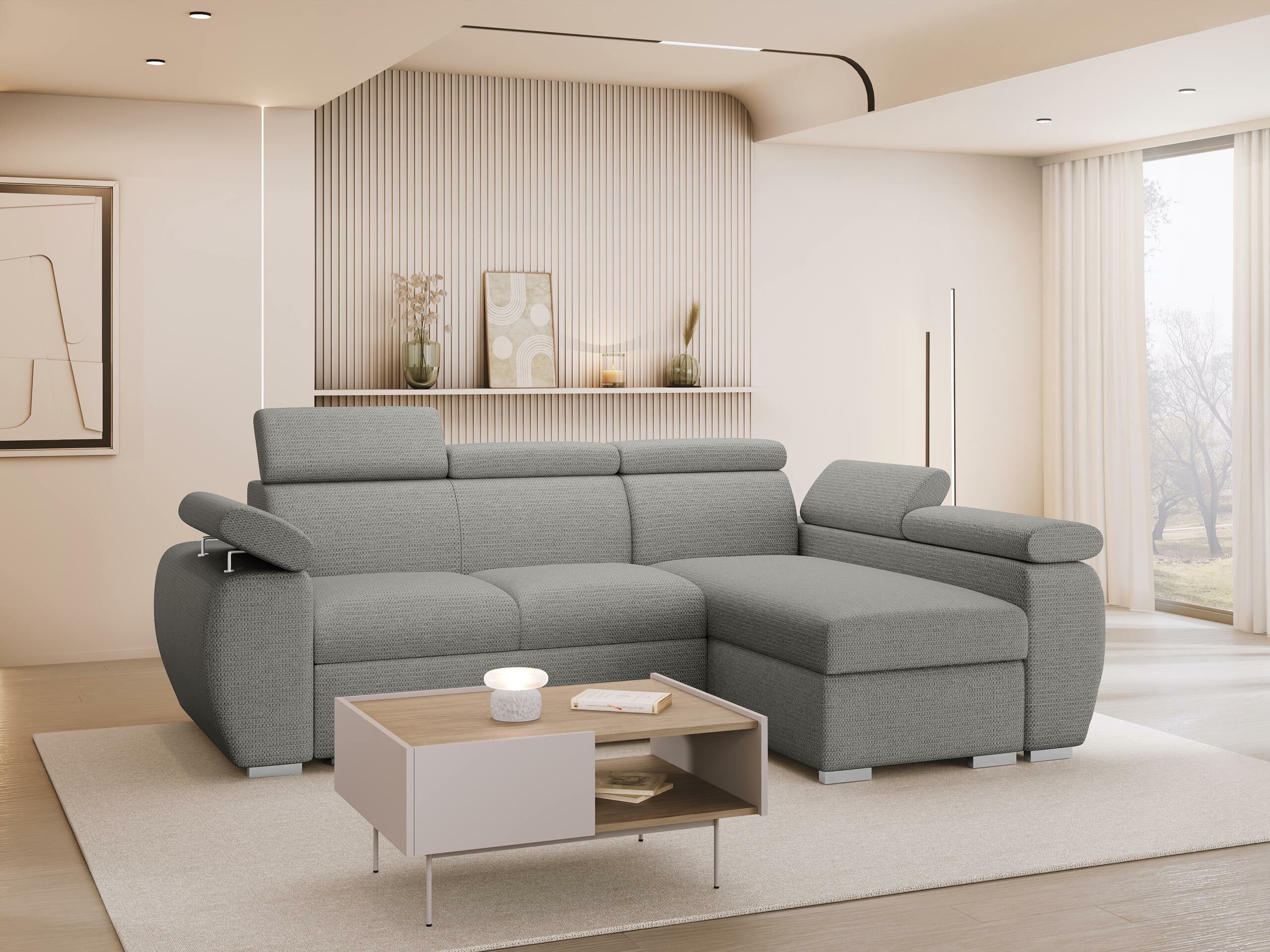 Hjørnesofa Columbus 132 (Aragon 90)