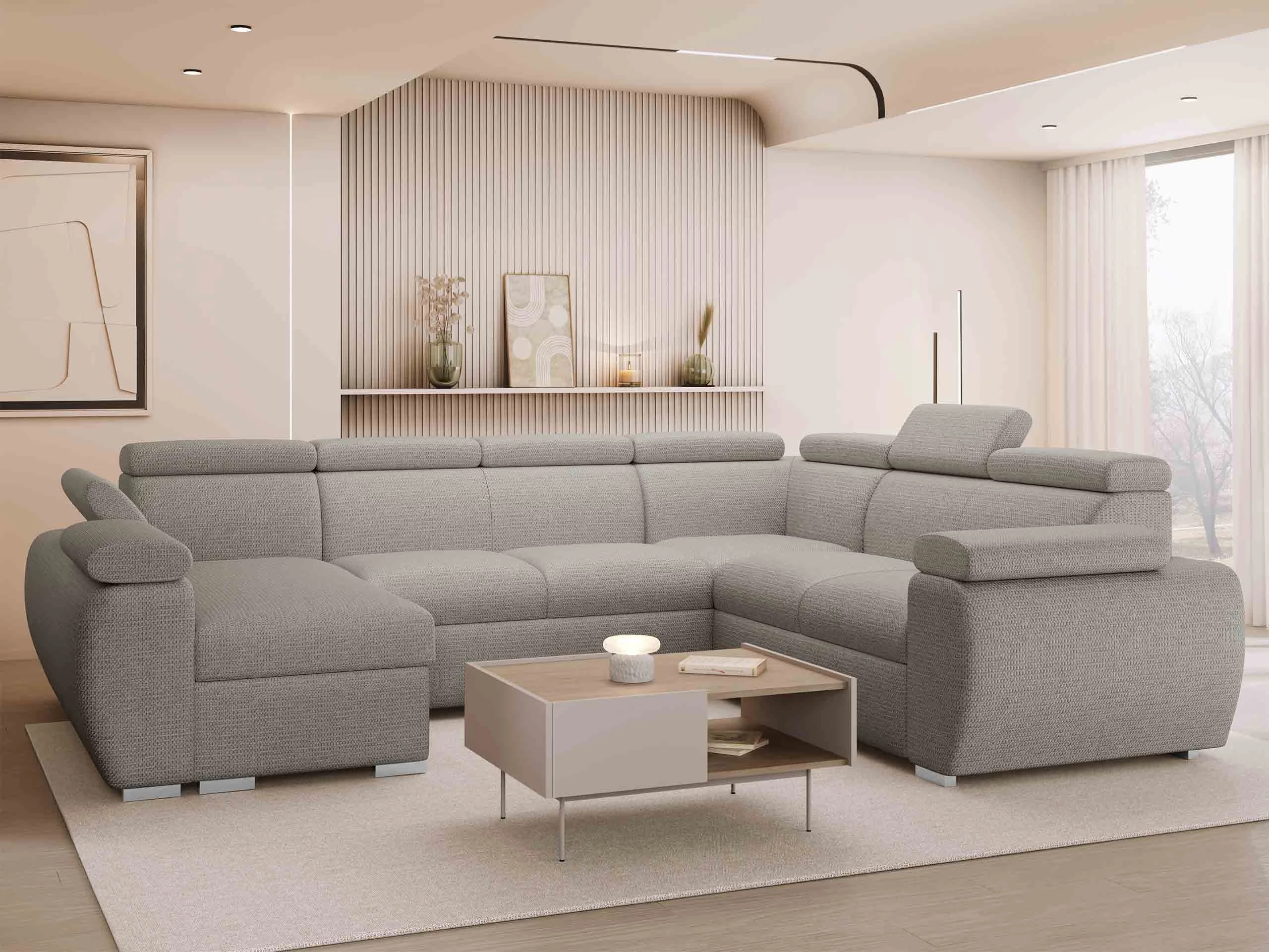 Hjørnesofa Columbus 214 (Aragon 80)