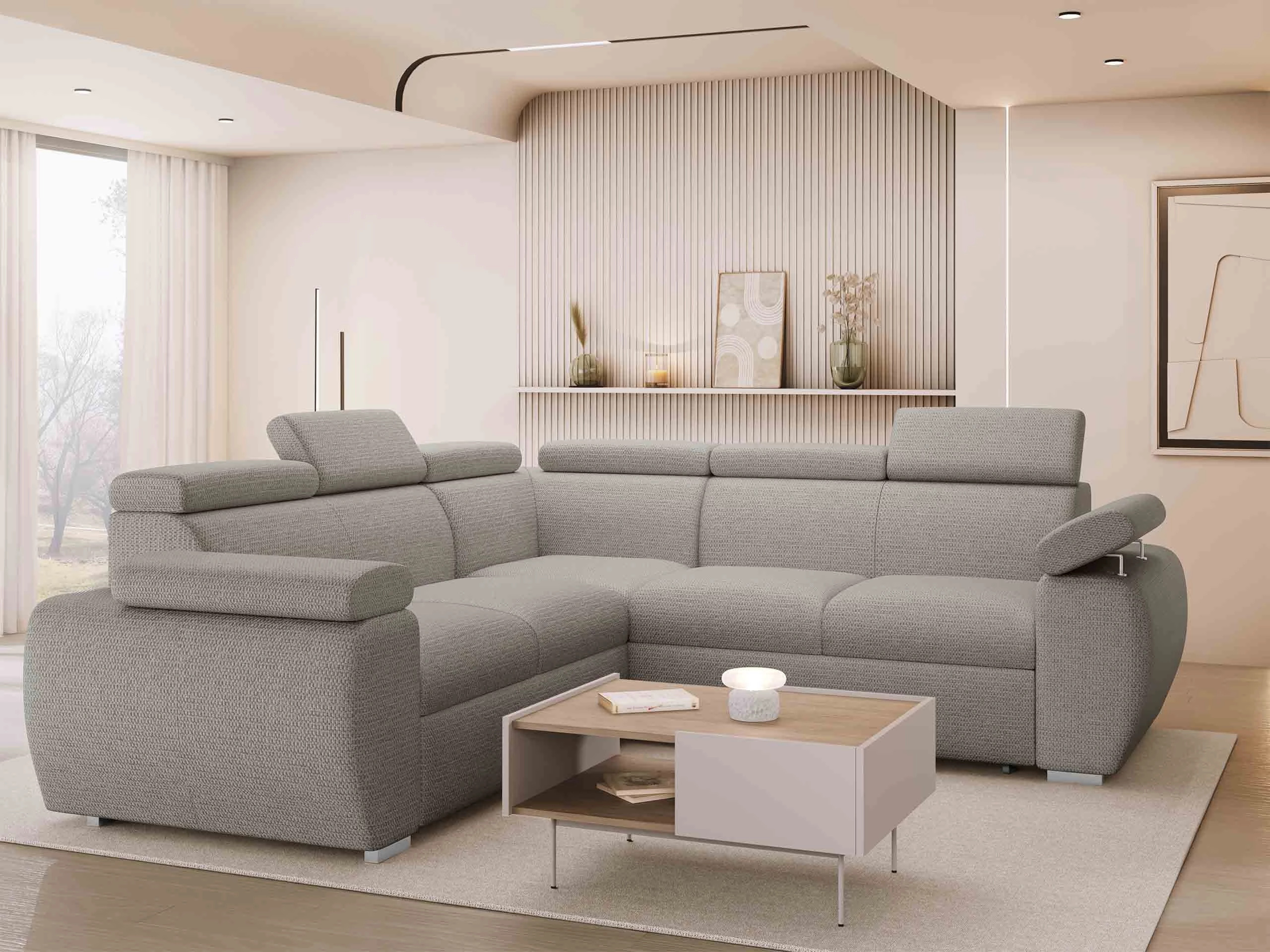 Hjørnesofa Columbus 215 (Aragon 80)