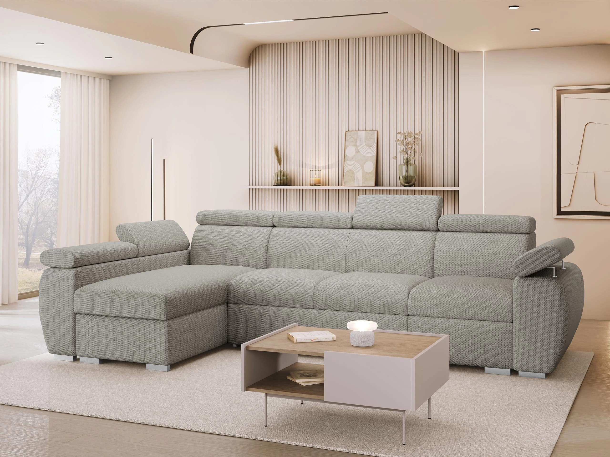 Hjørnesofa Columbus 227 (Aragon 80)
