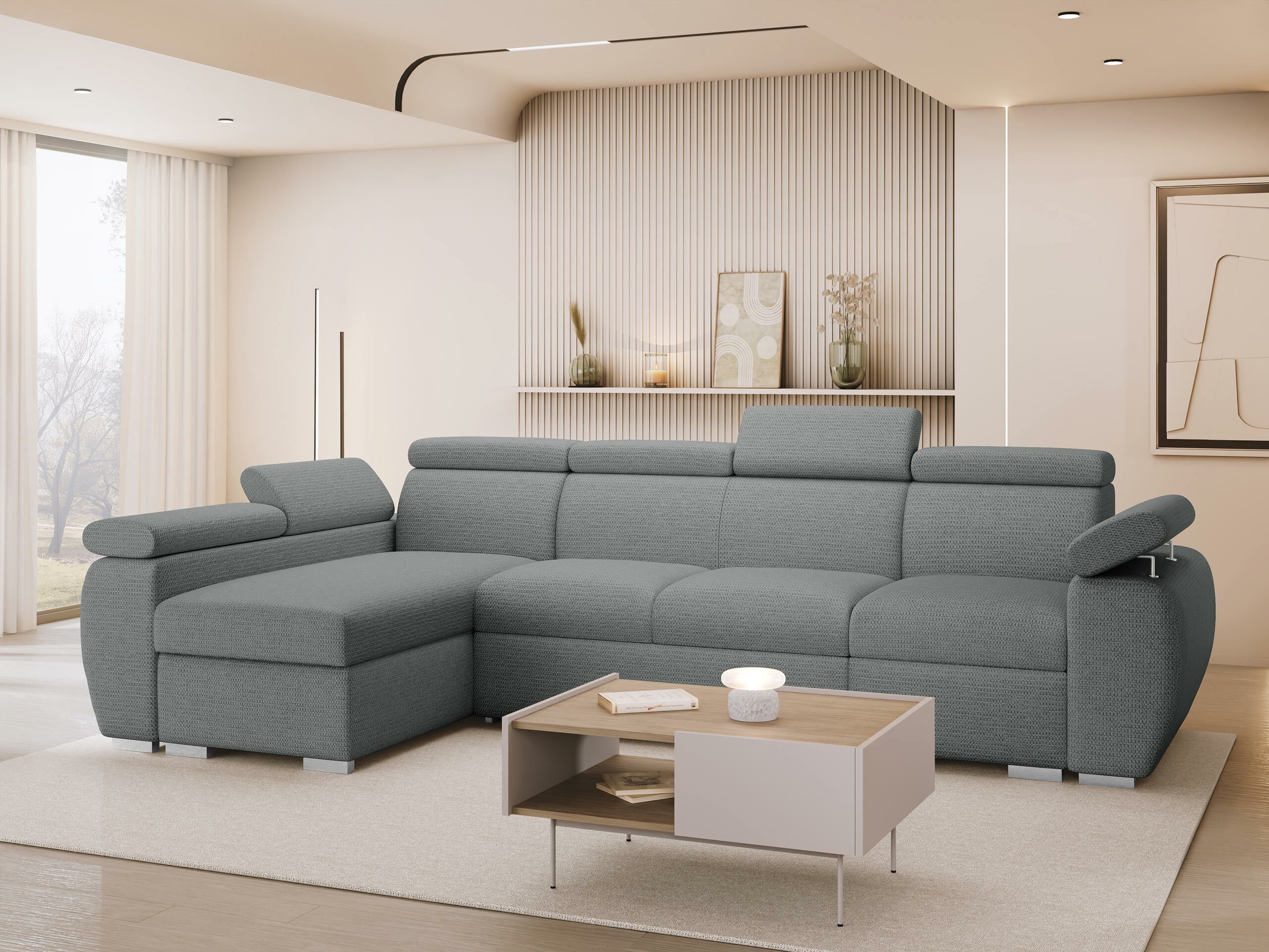 Hjørnesofa Columbus 227 (Aragon 93)