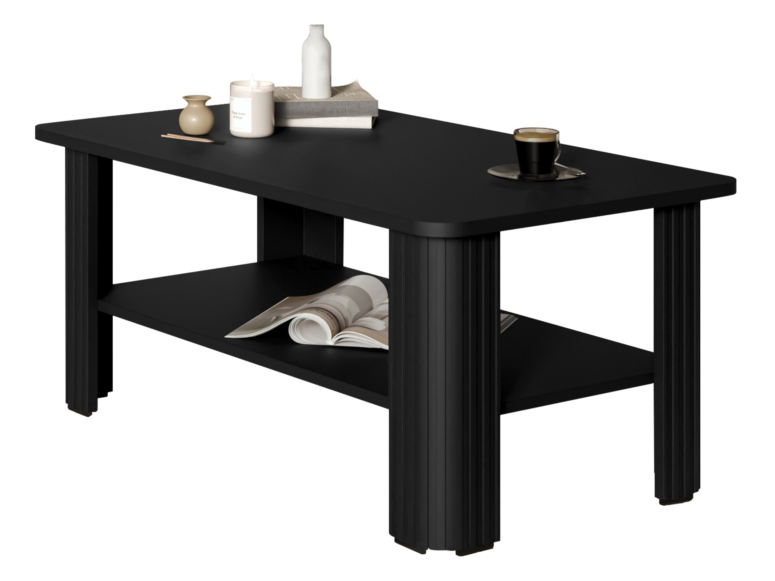 Sofabord Charlotte 213 (Sort)
