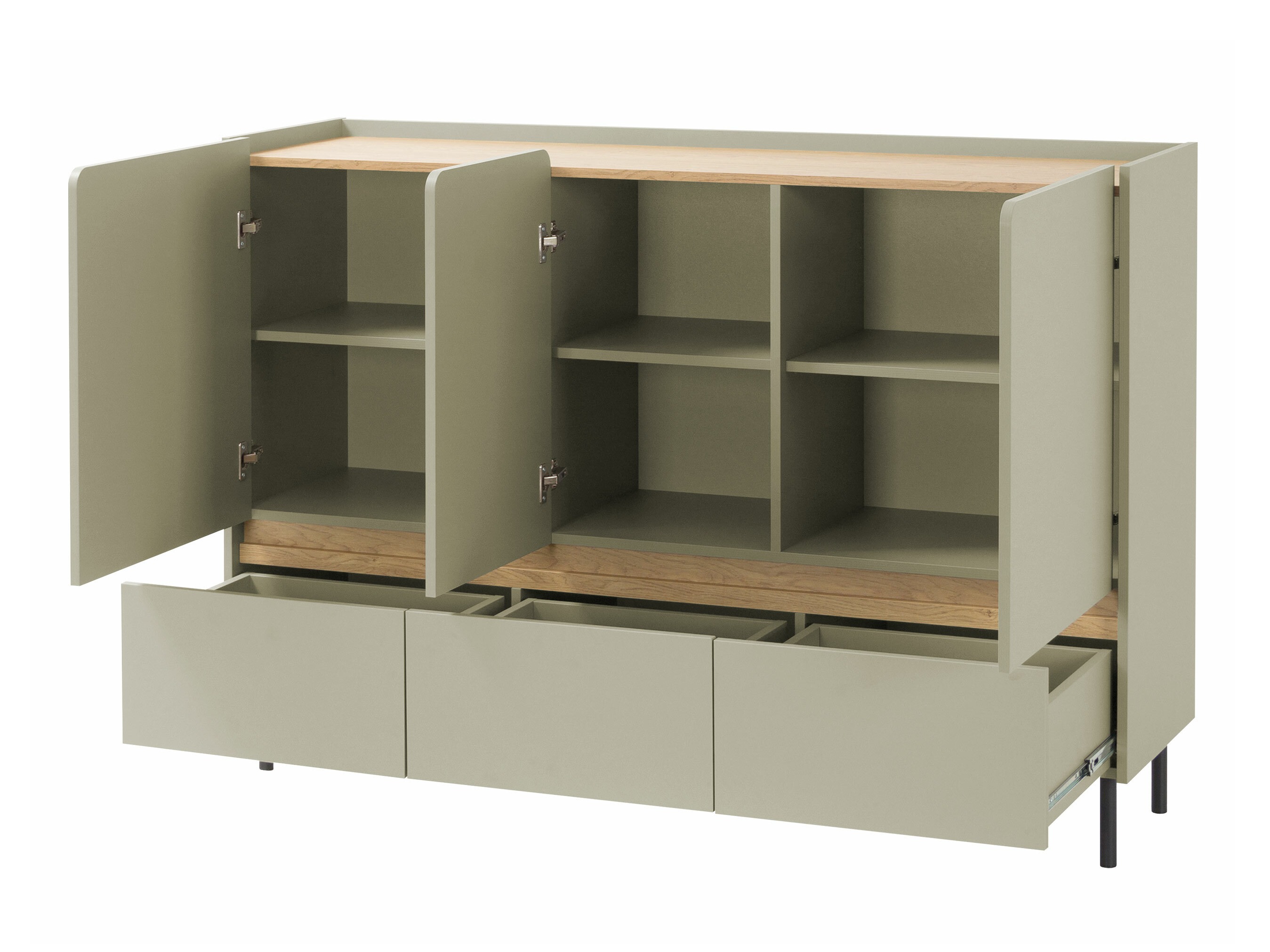 Kommode Fiosono 106 (Beige + Lys eg)