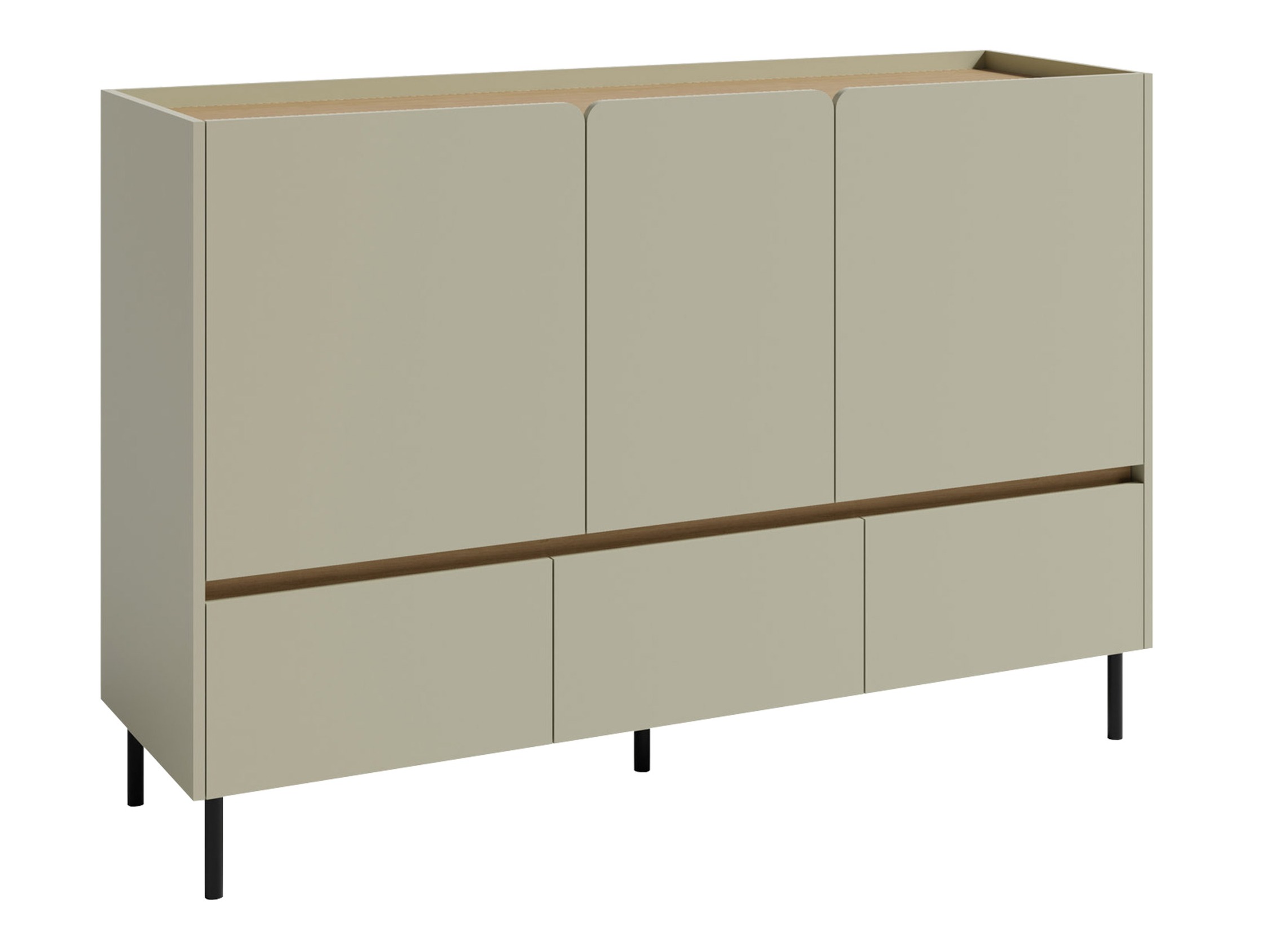 Kommode Fiosono 106 (Eukalyptus + Egetræ)