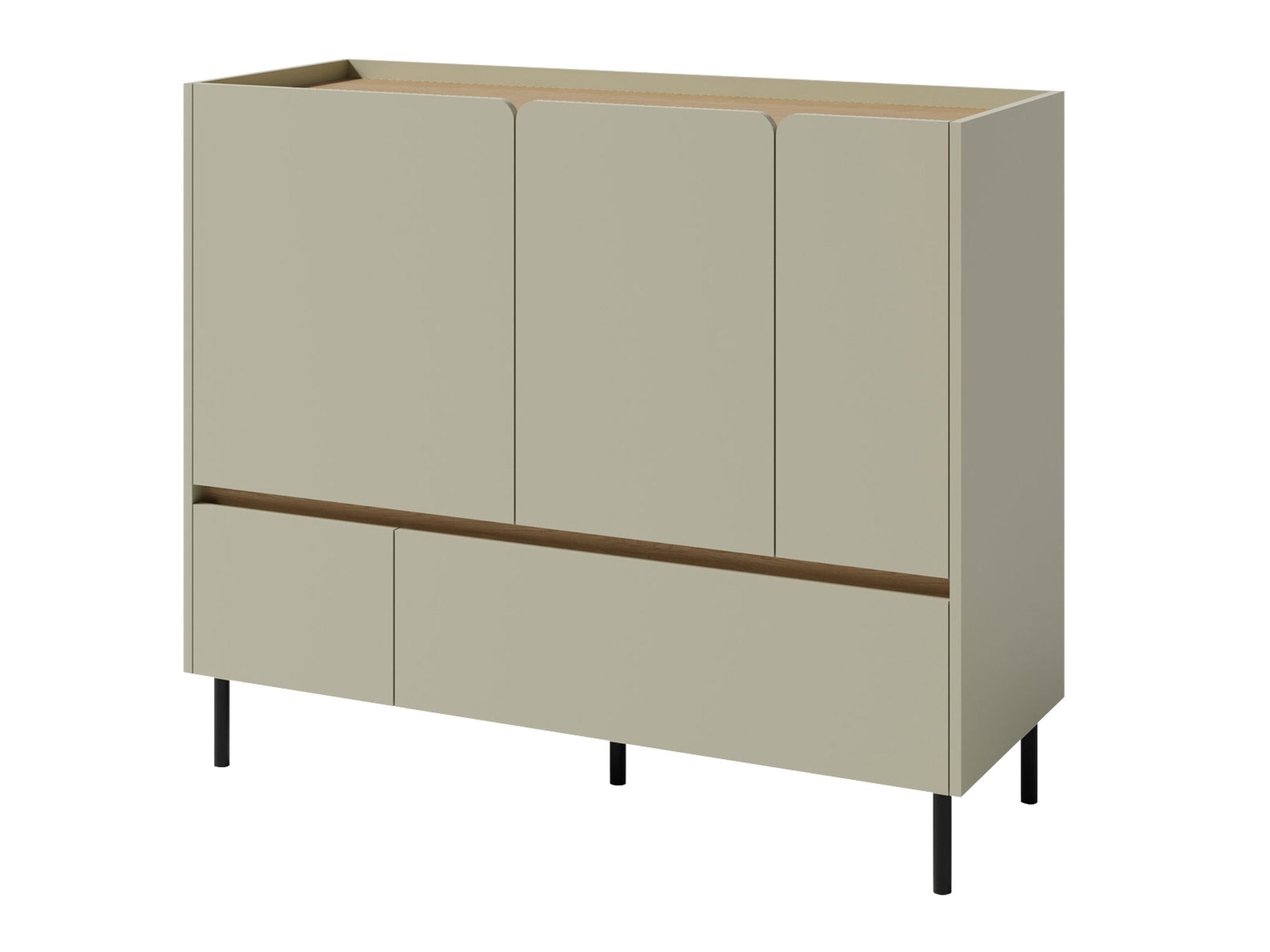 Kommode Fiosono 107 (Eukalyptus + Egetræ)