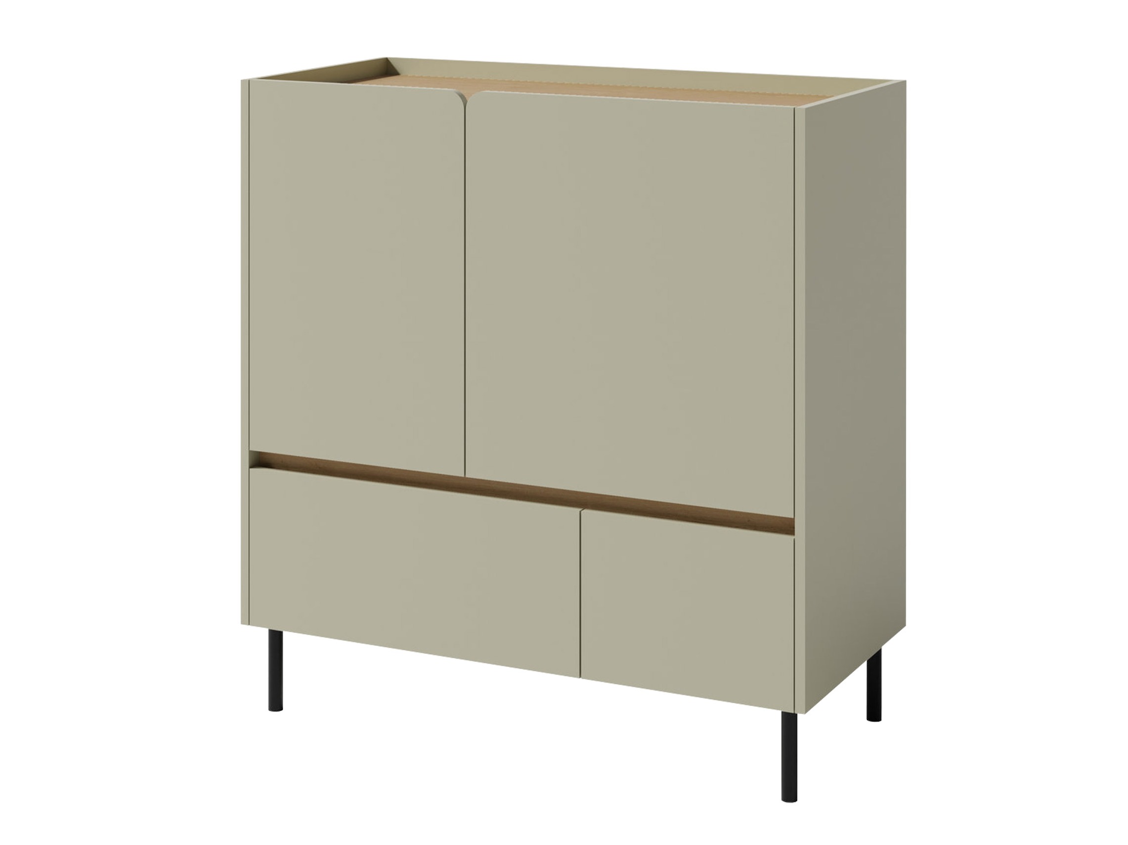 Kommode Fiosono 108 (Eukalyptus + Egetræ)