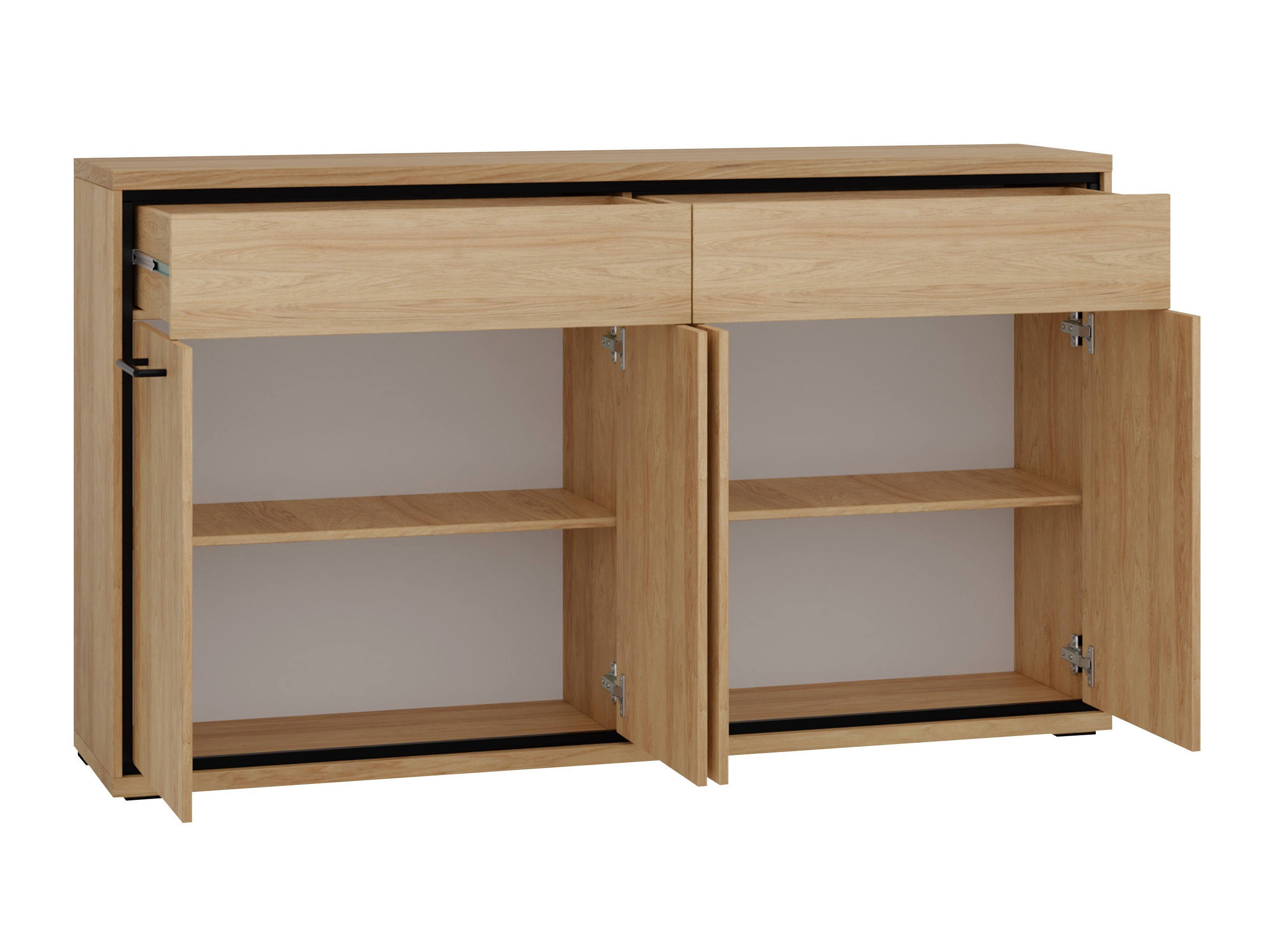 Kommode Etrmoni 105 (Lyst træ)