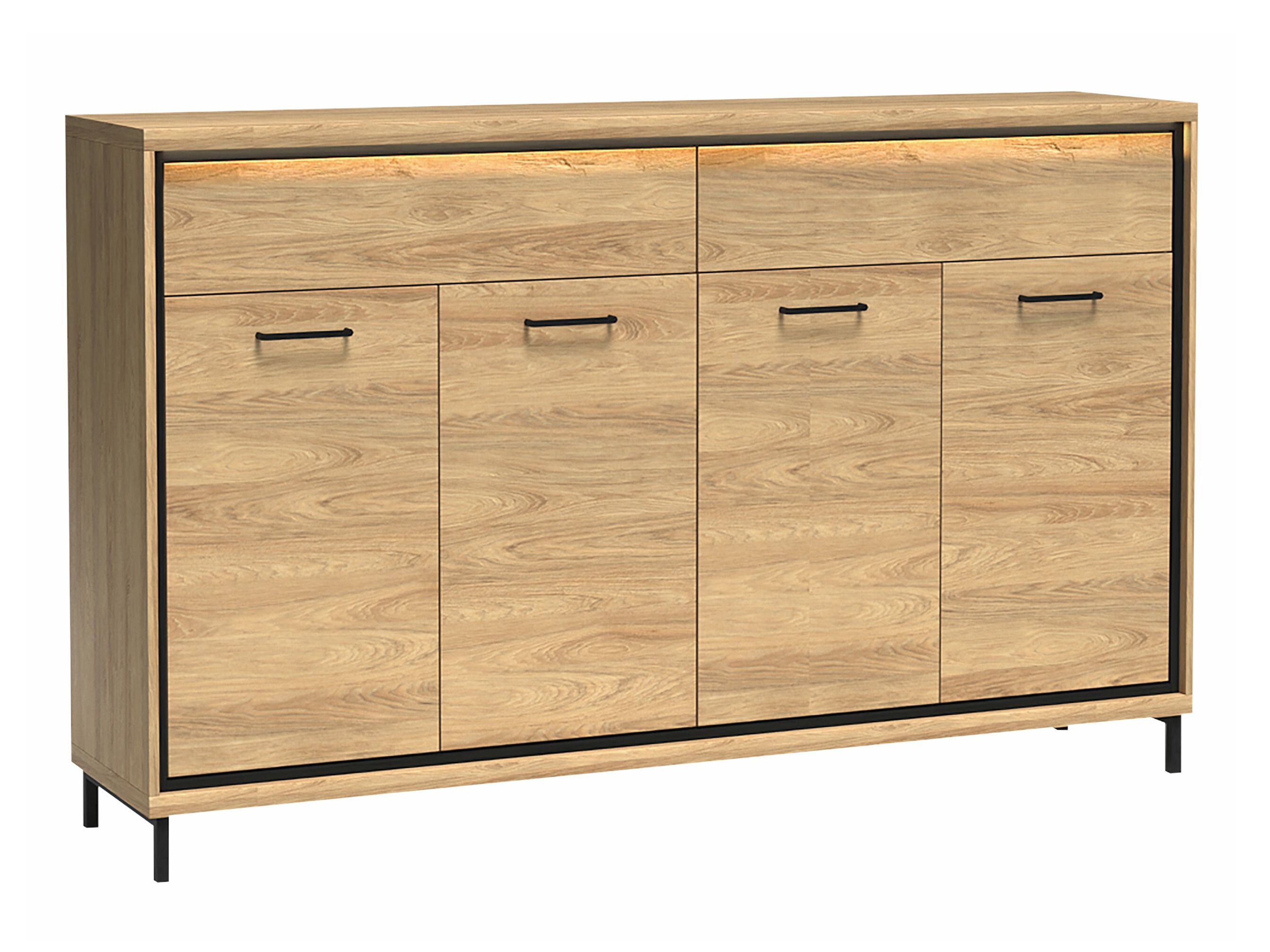Kommode Etrmoni 105 (Lyst træ)