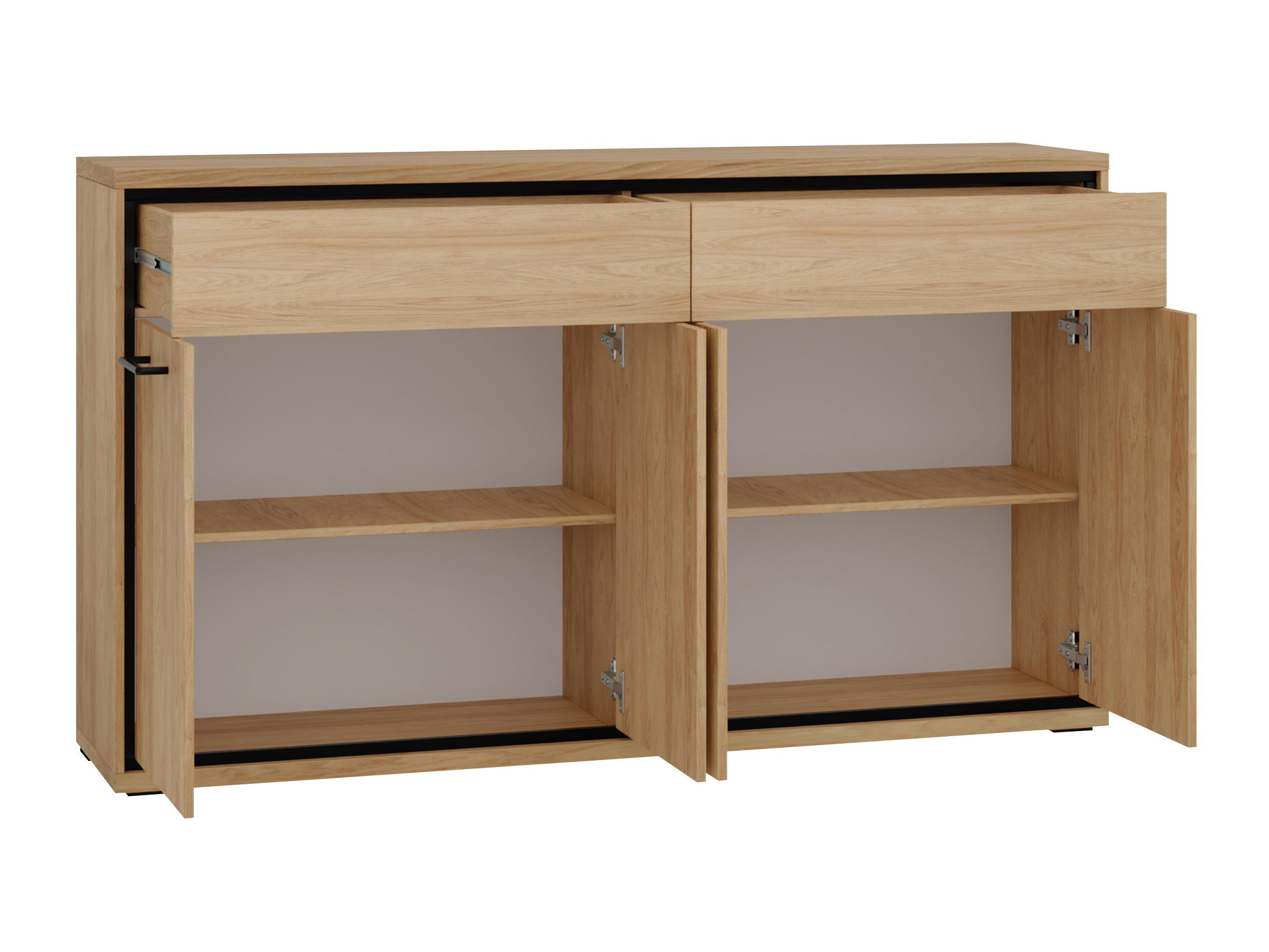 Kommode Etrmoni 105 (Lyst træ)