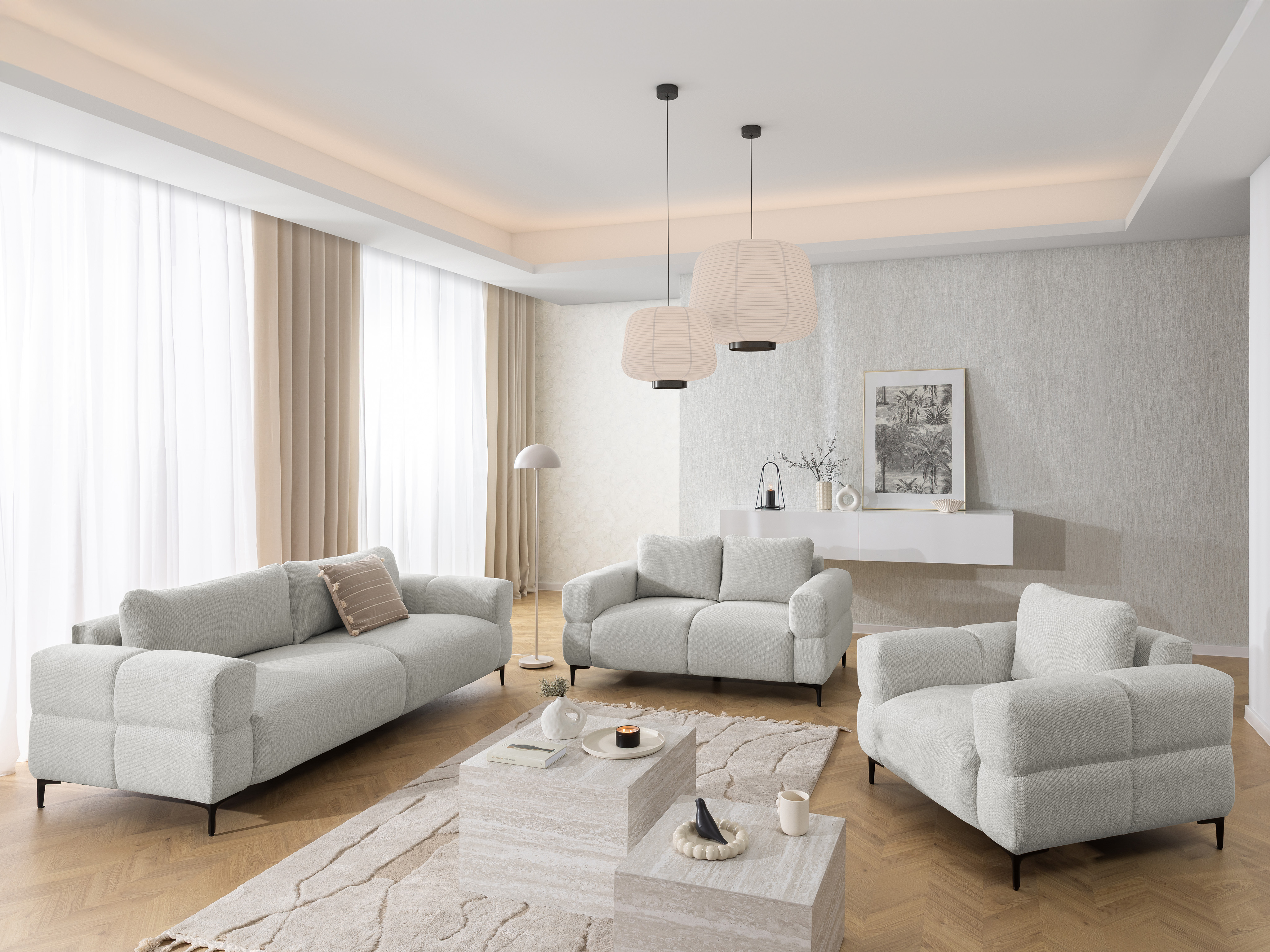 Sofa Rocklin 138 (Aragon 80)