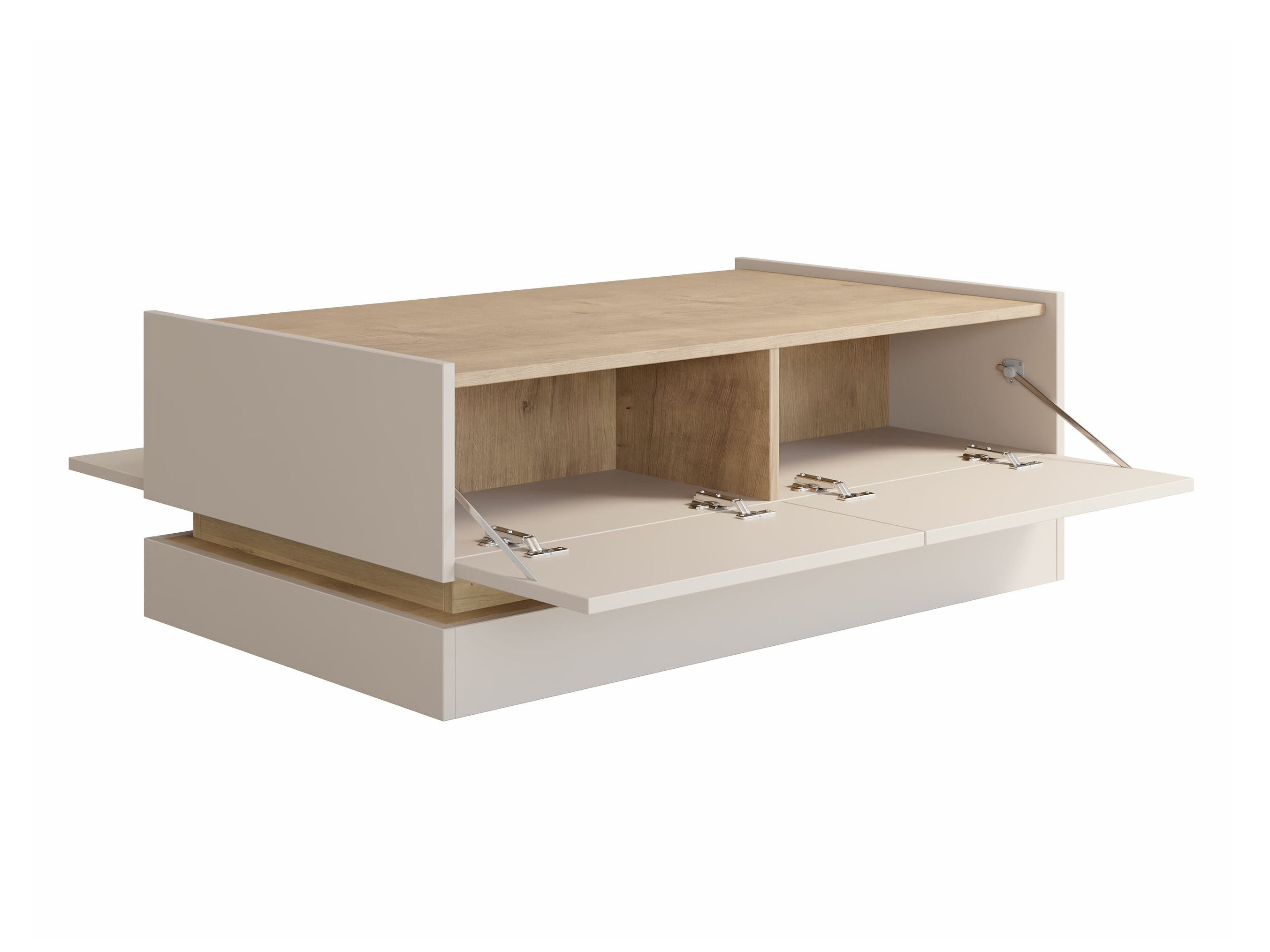 Stuemøbelsæt Comfivo Tilia (Sort + Egetræ)