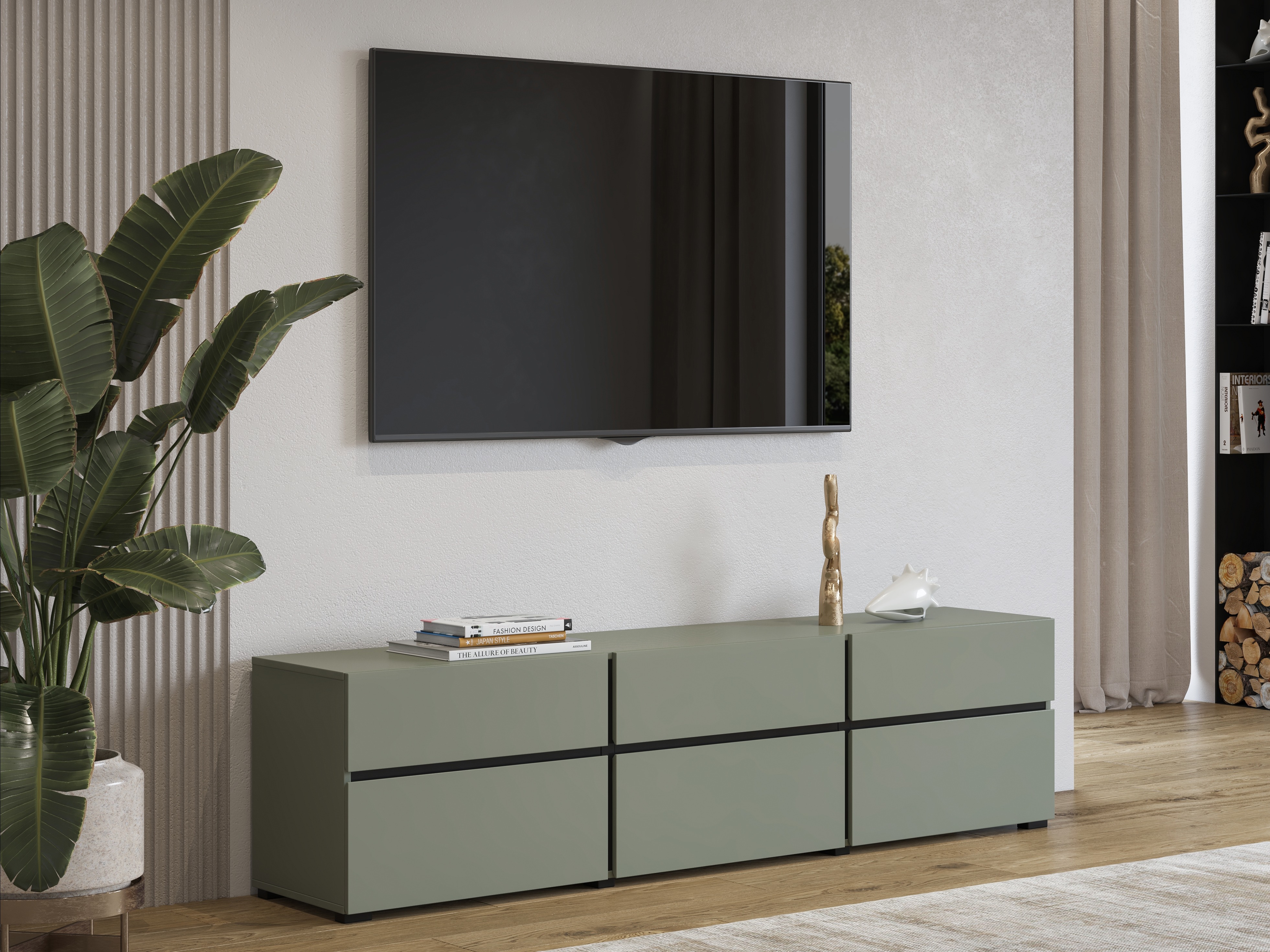 TV-bord Alfere 102 (Grøn)