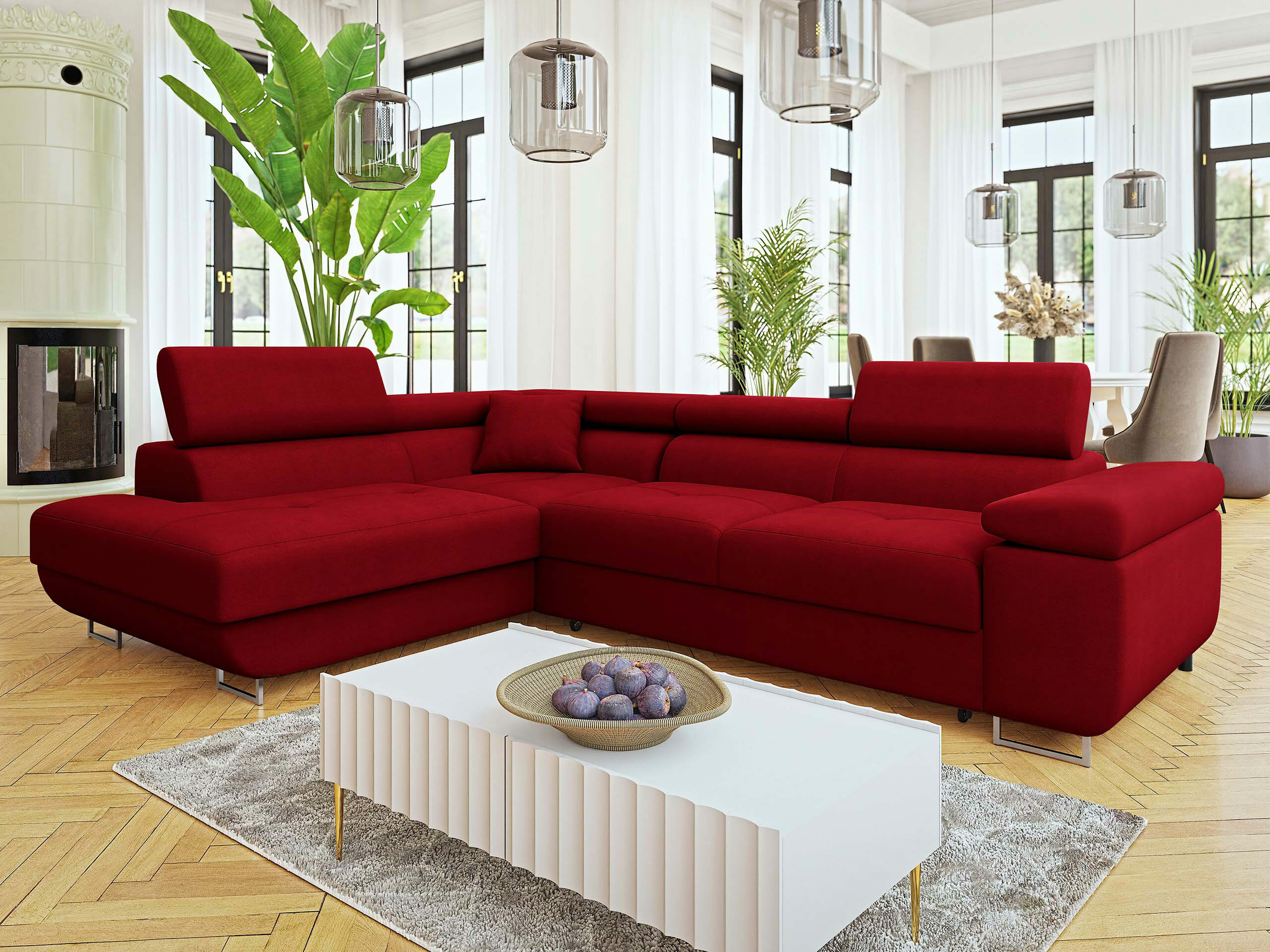 Hjørnesofa Comfivo Vinetum I (Venus Velvet 2926)